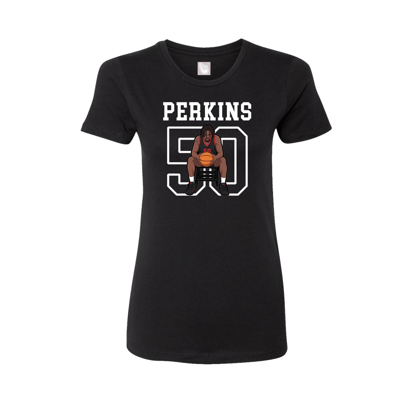 Fitted Women's Tee — Shirsey in Black