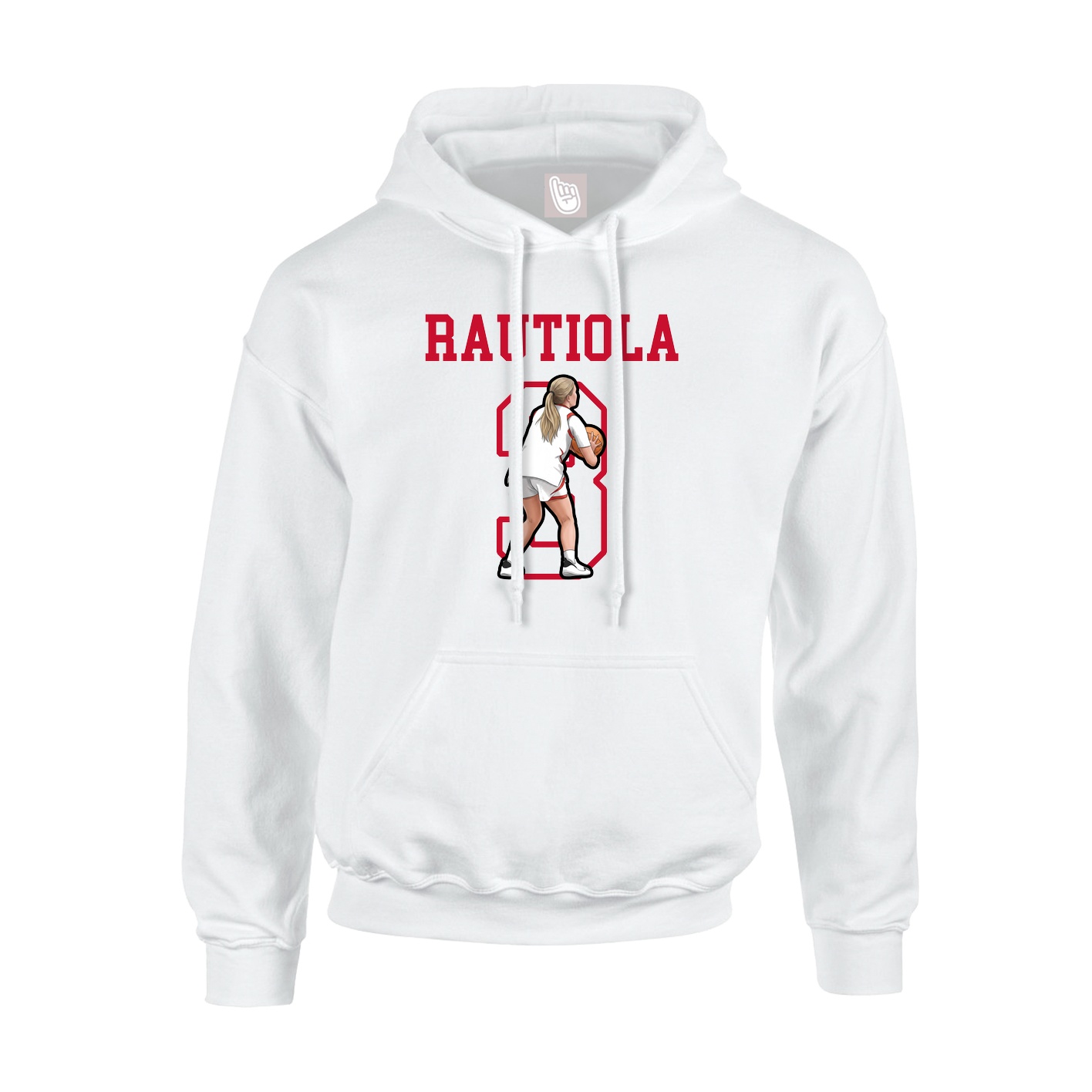 Hoodie — Shirsey in White