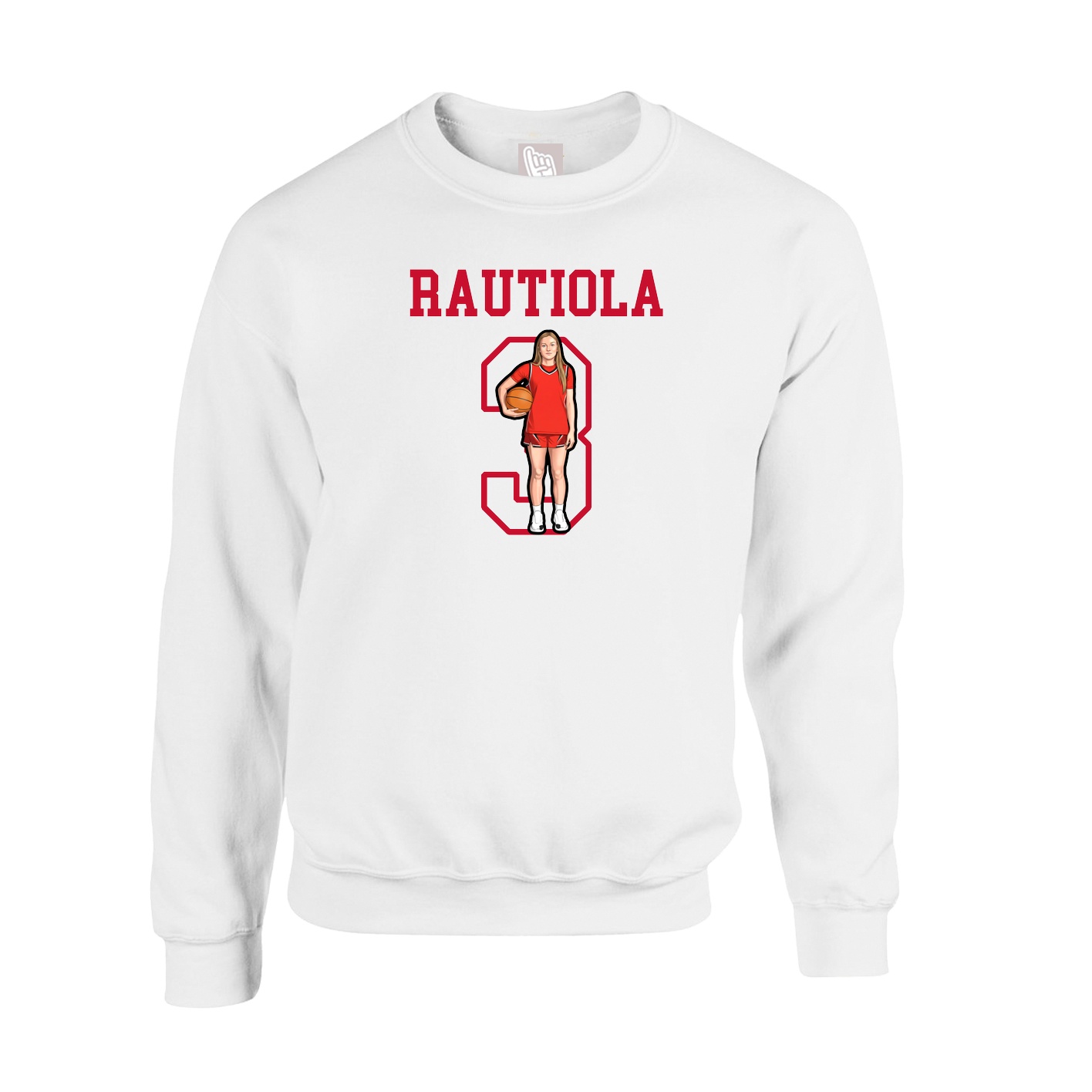 Fleece Crew — Shirsey in White