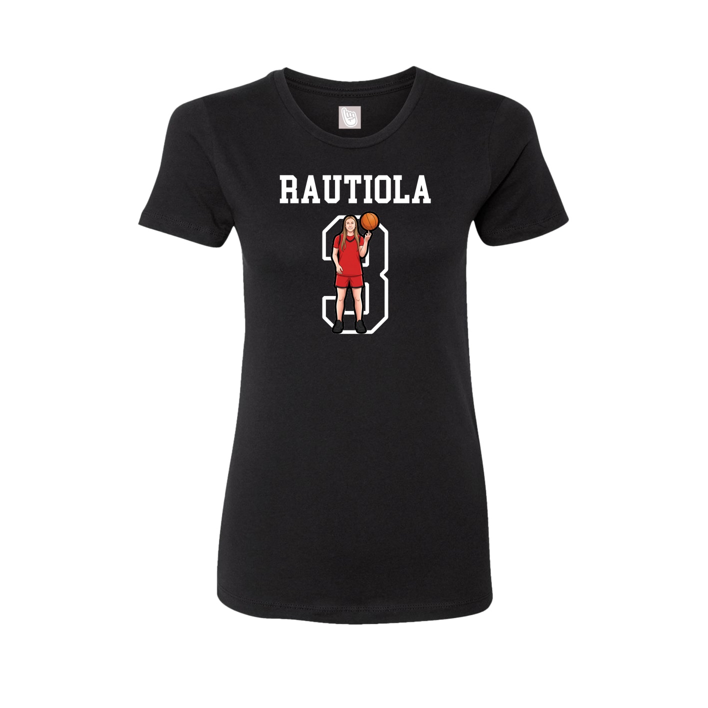 Fitted Women's Tee — Shirsey in Black