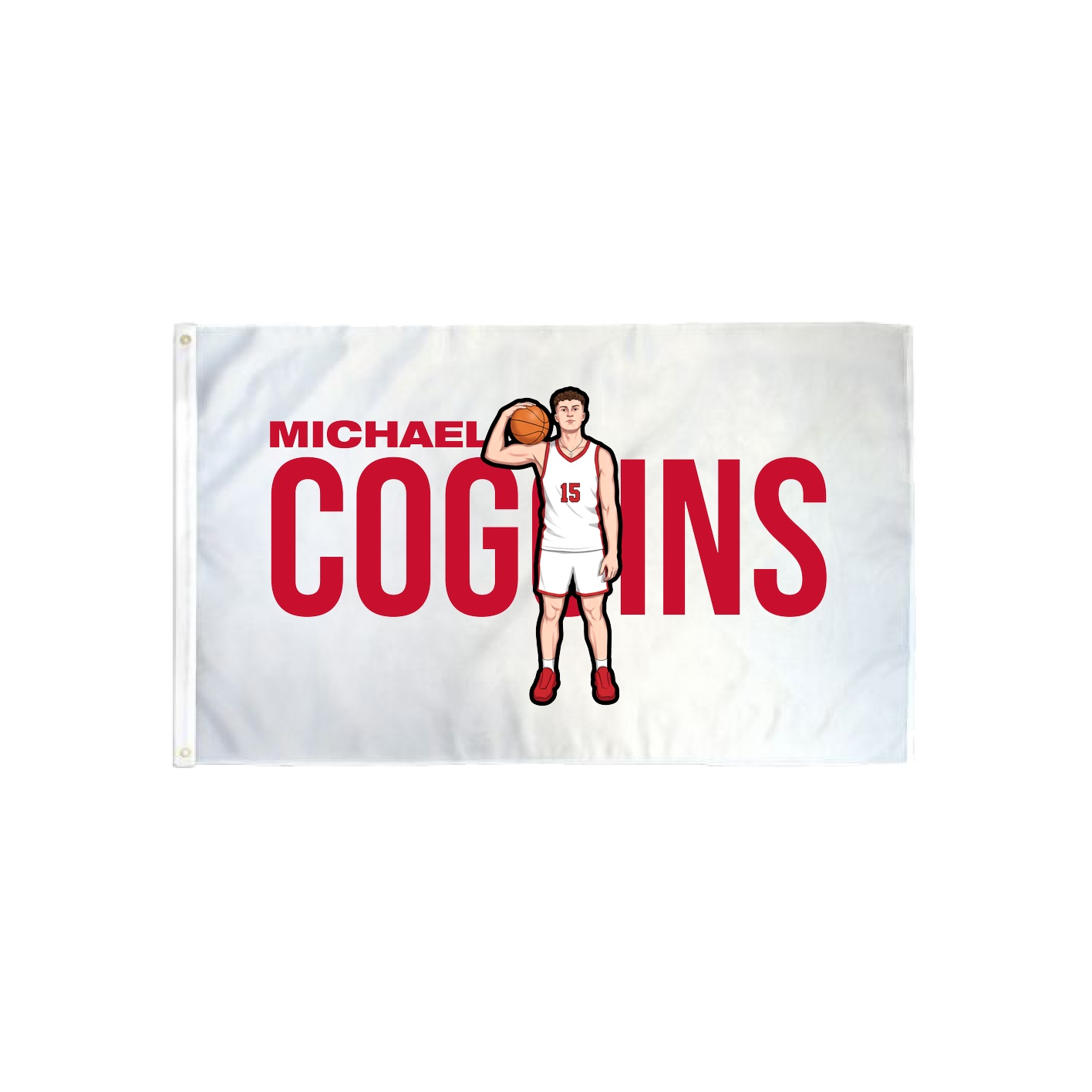 3x5 Flag — Player Name in Classic
