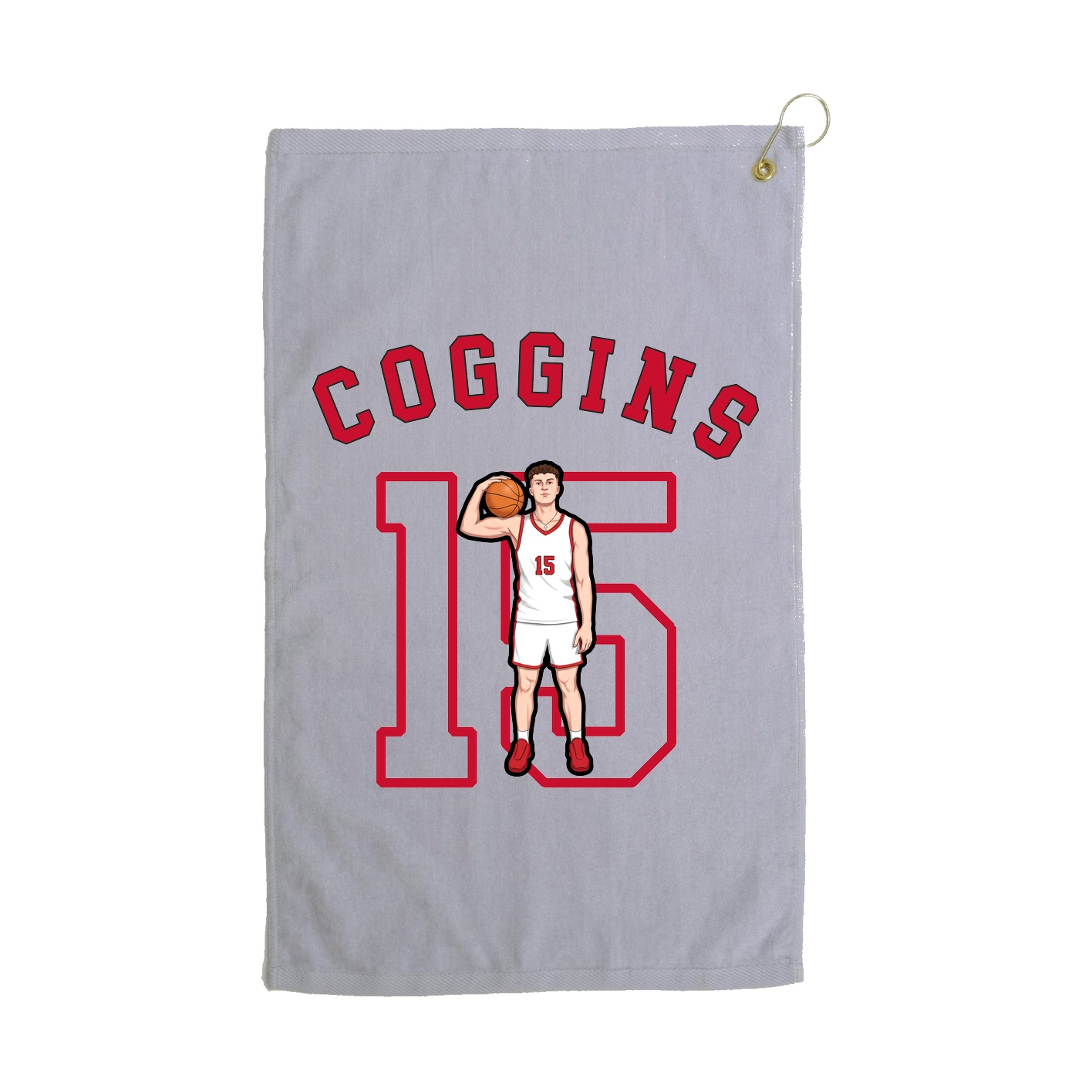 Golf Towel — Shirsey Arch in Grey
