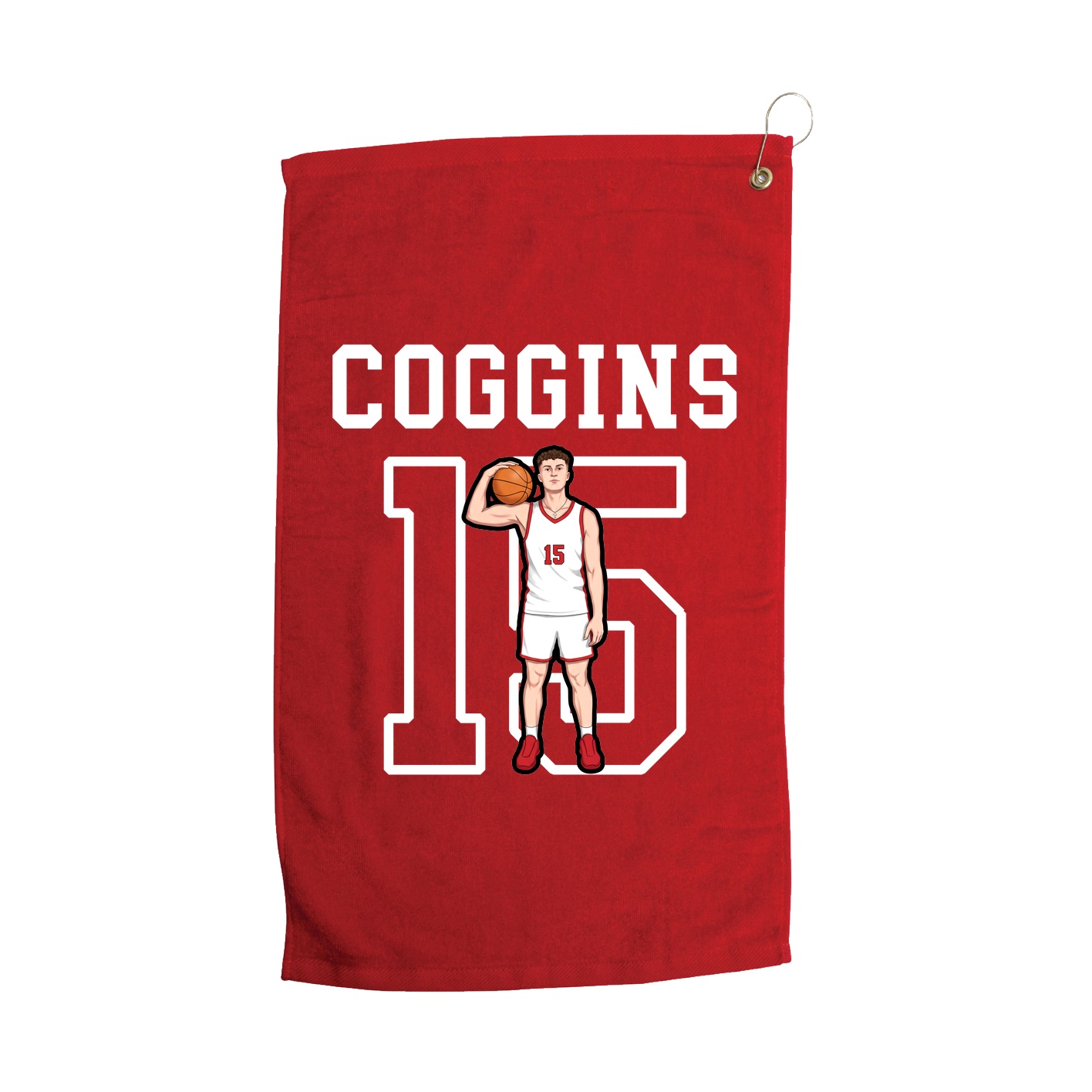 Golf Towel — Shirsey in Red