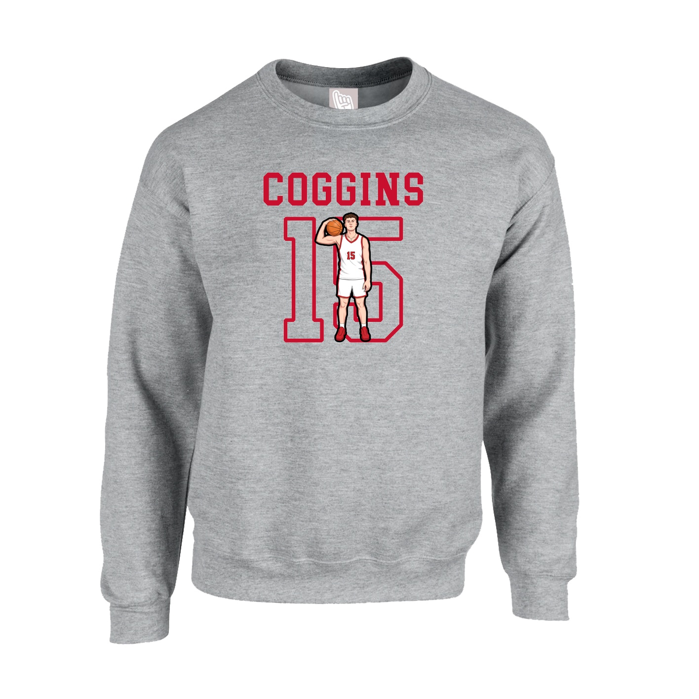 Fleece Crew — Shirsey in Grey