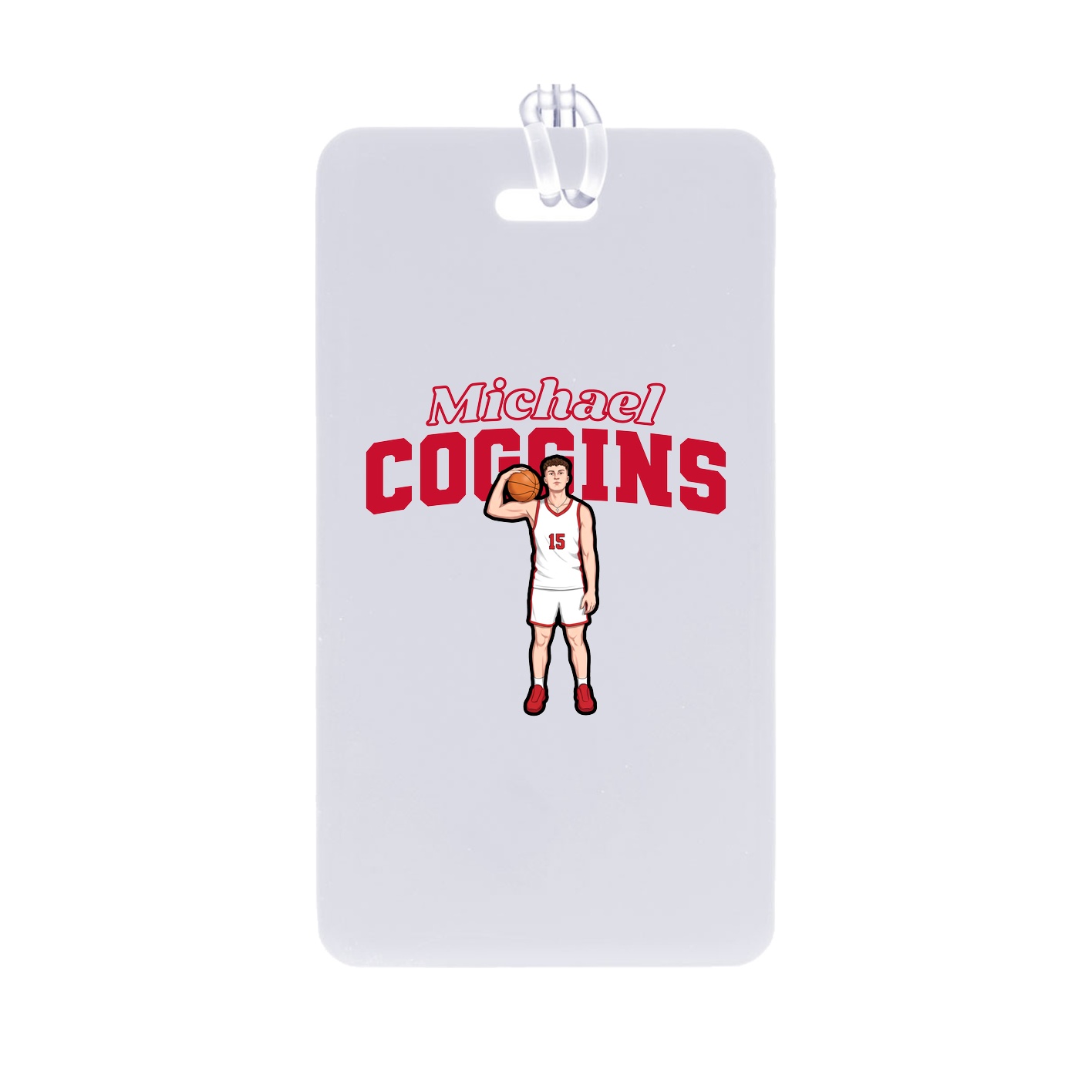 Bag Tag — Name Arch in Classic