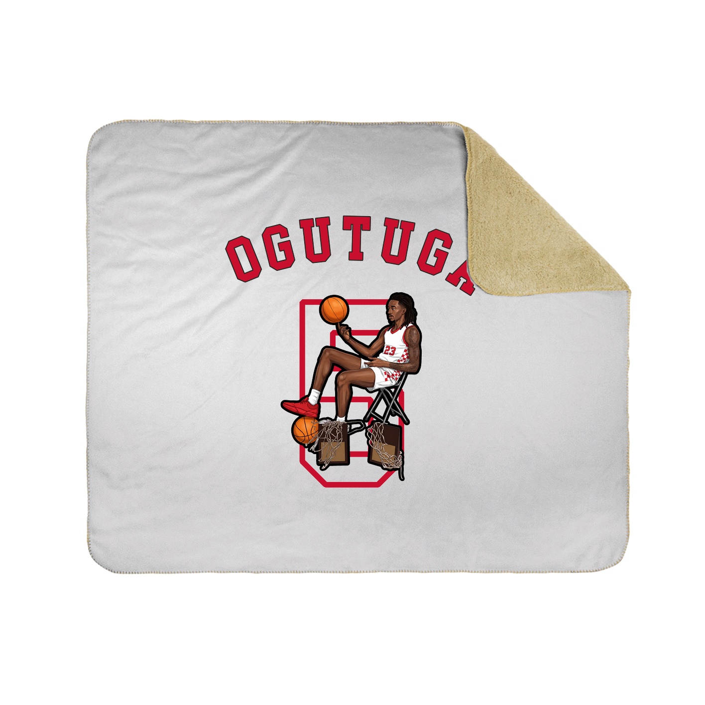 Throw Blanket — Shirsey Arch in White