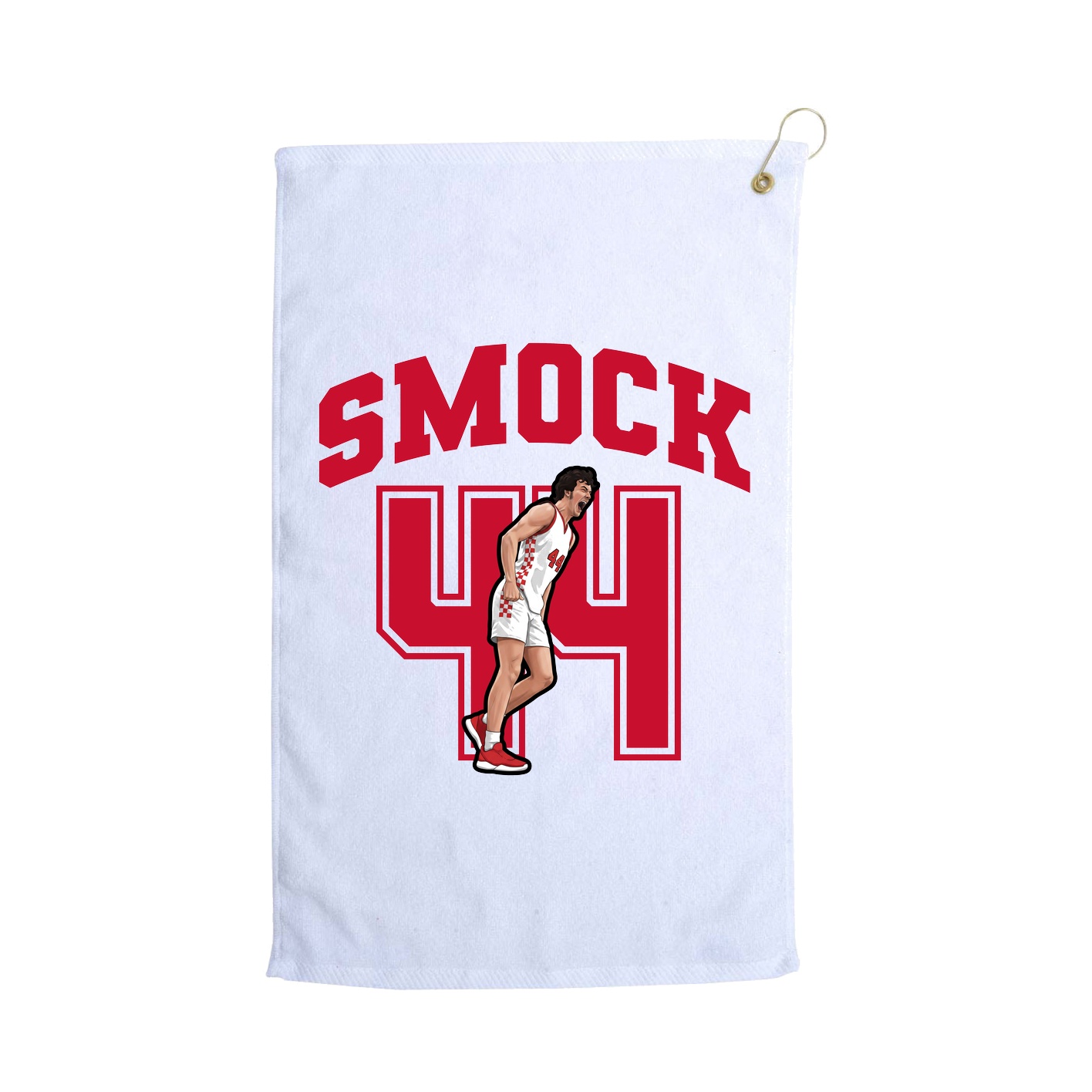 Golf Towel — Number in White