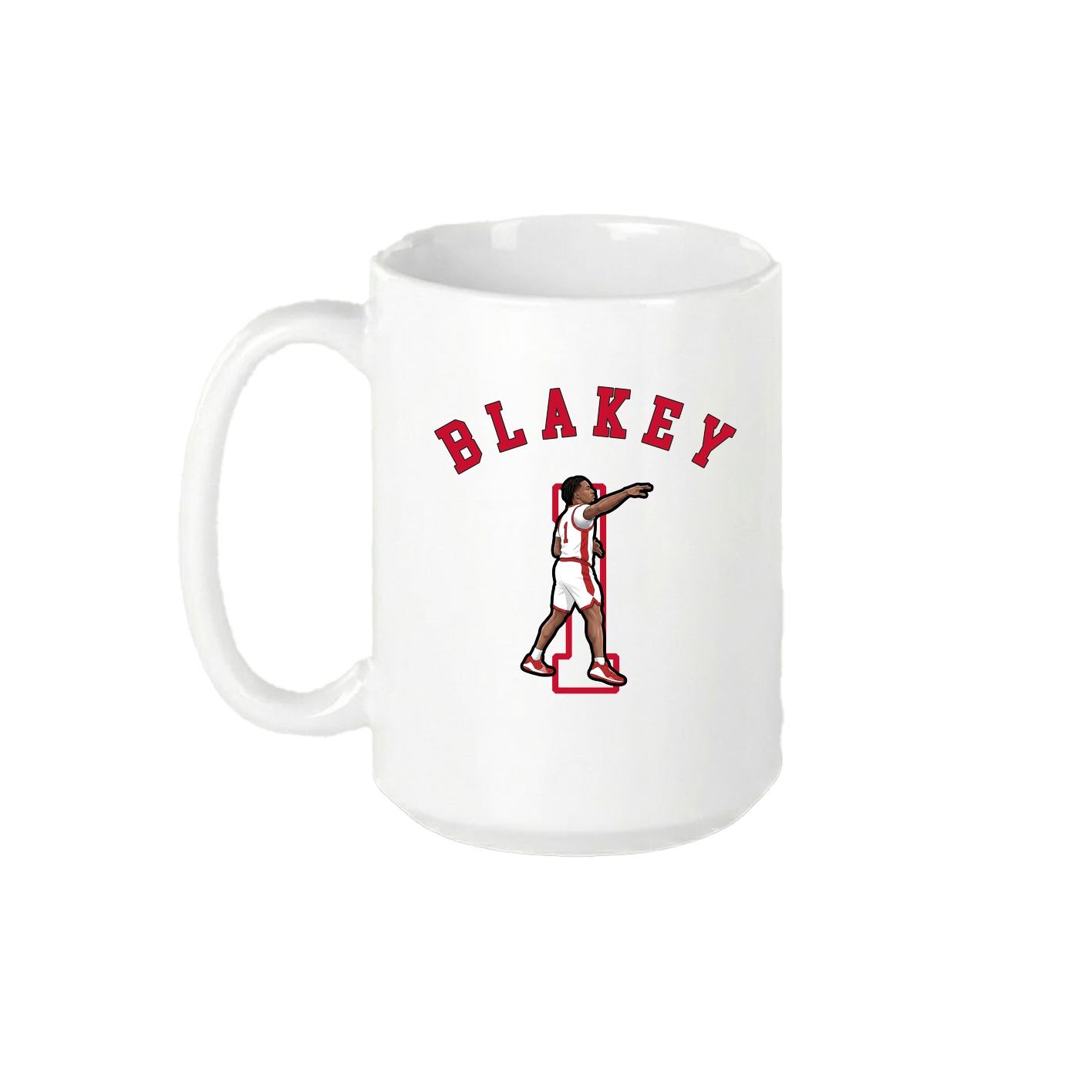 15oz Coffee Mug — Shirsey Arch in White
