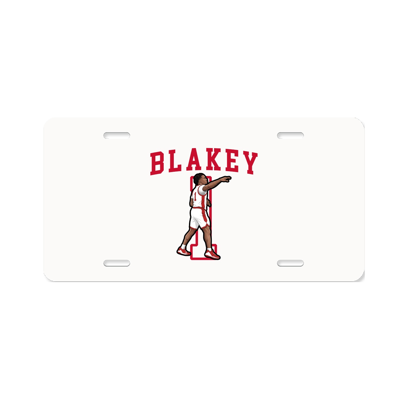 Aluminum License Plate