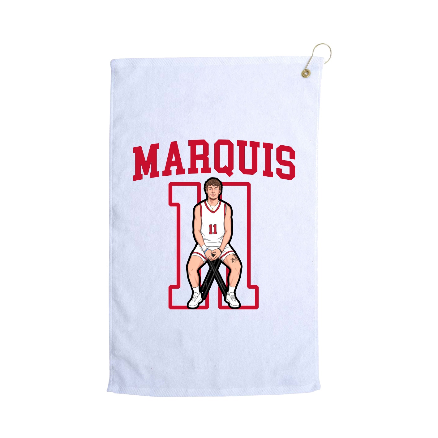 Golf Towel — Shirsey in White