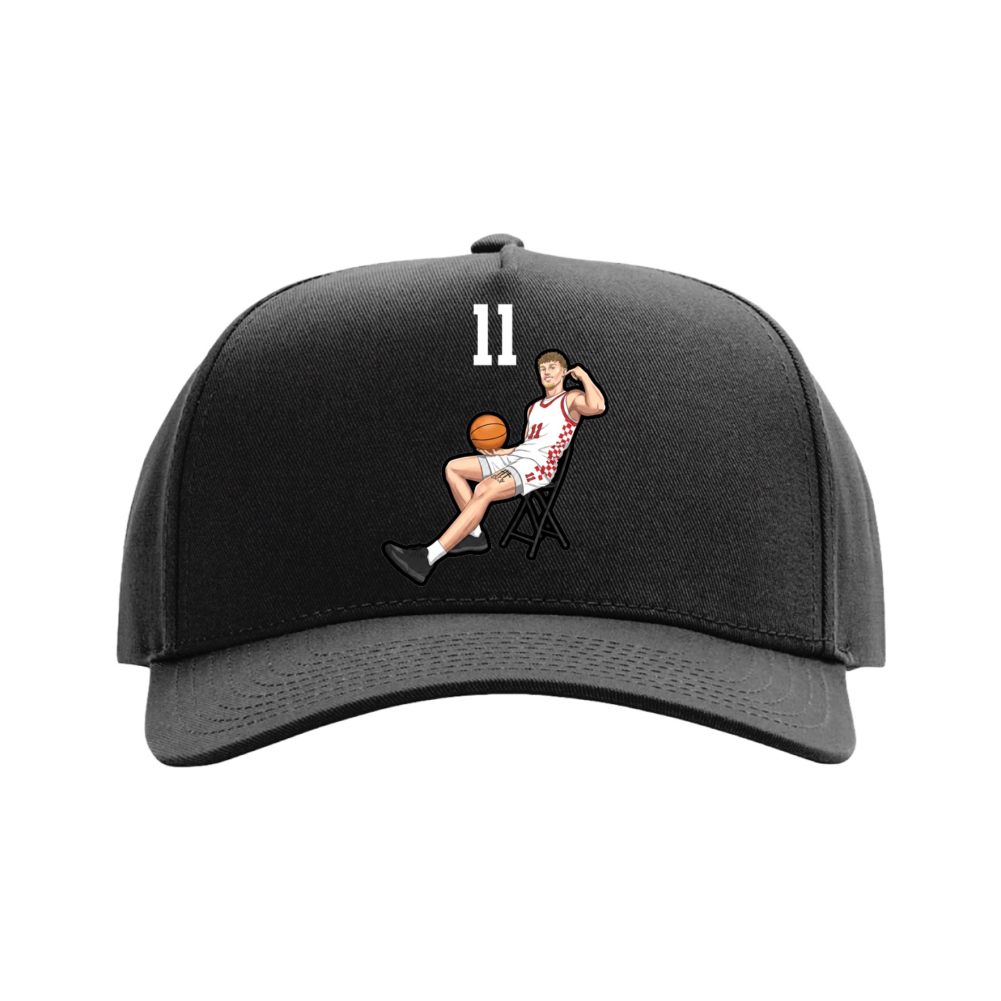 Full Fabric Five-Panel Champ Cap