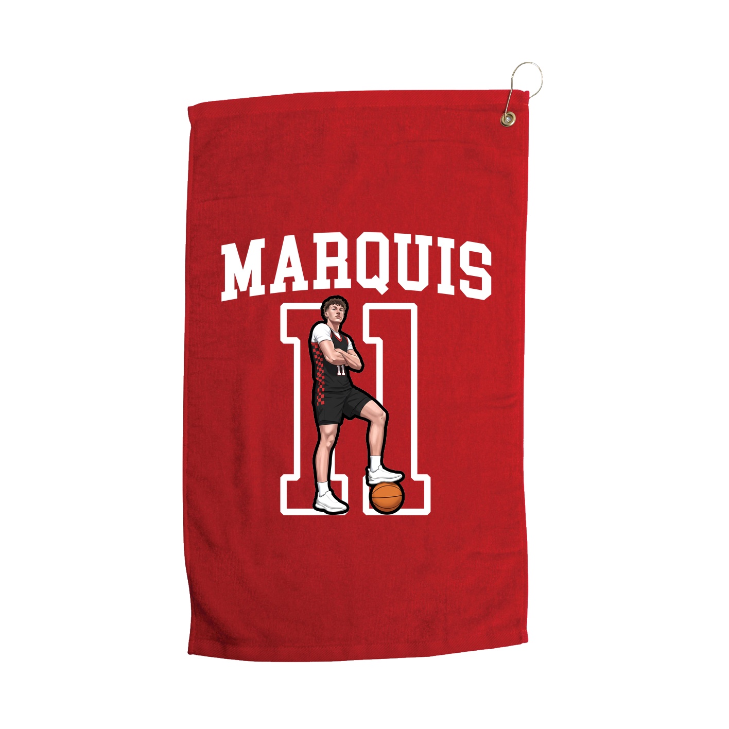 Golf Towel — Shirsey in Red