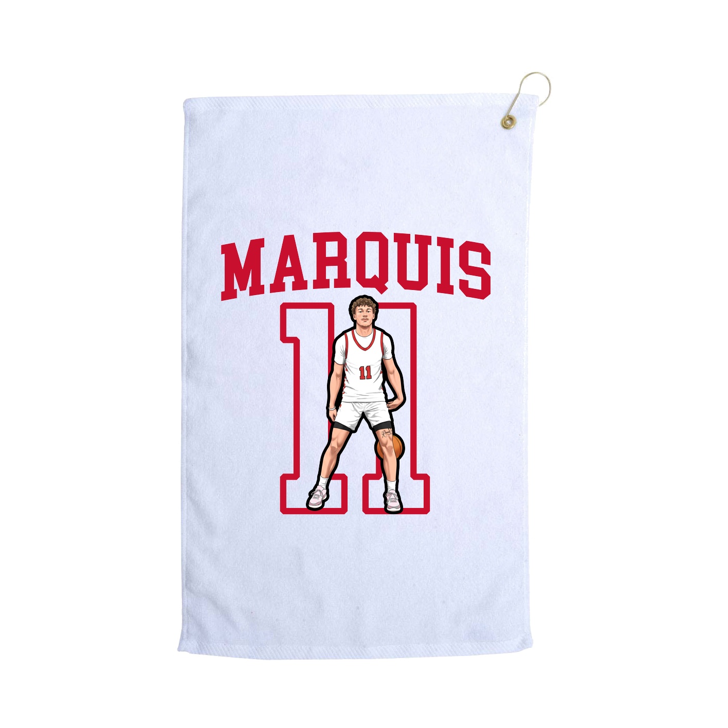 Golf Towel — Shirsey in White