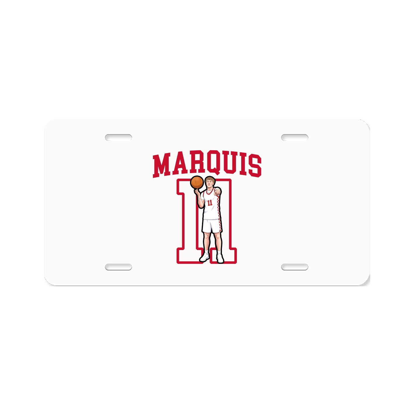 Aluminum License Plate