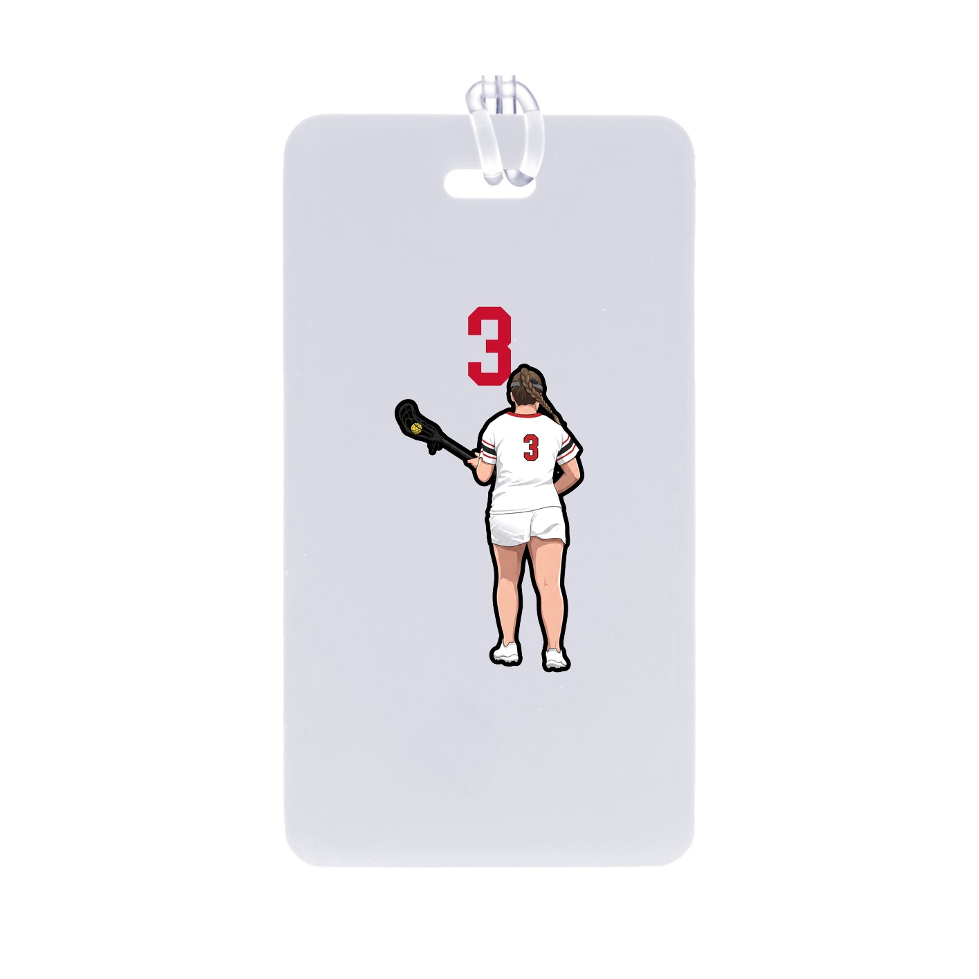 Bag Tag — Number Top in Classic