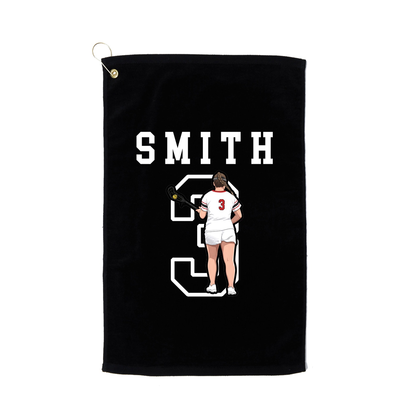 Golf Towel — Shirsey in Black