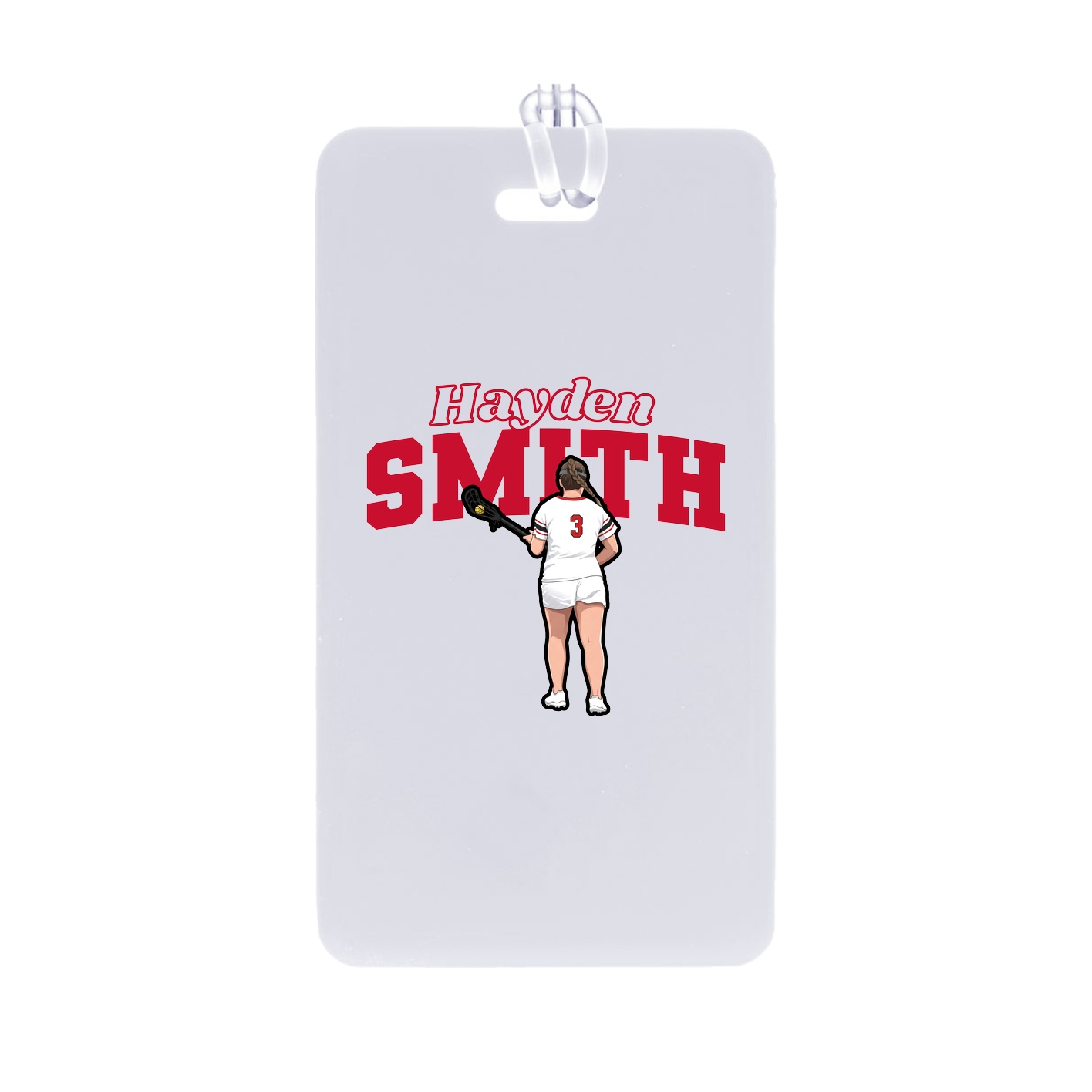 Bag Tag — Name Arch in Classic