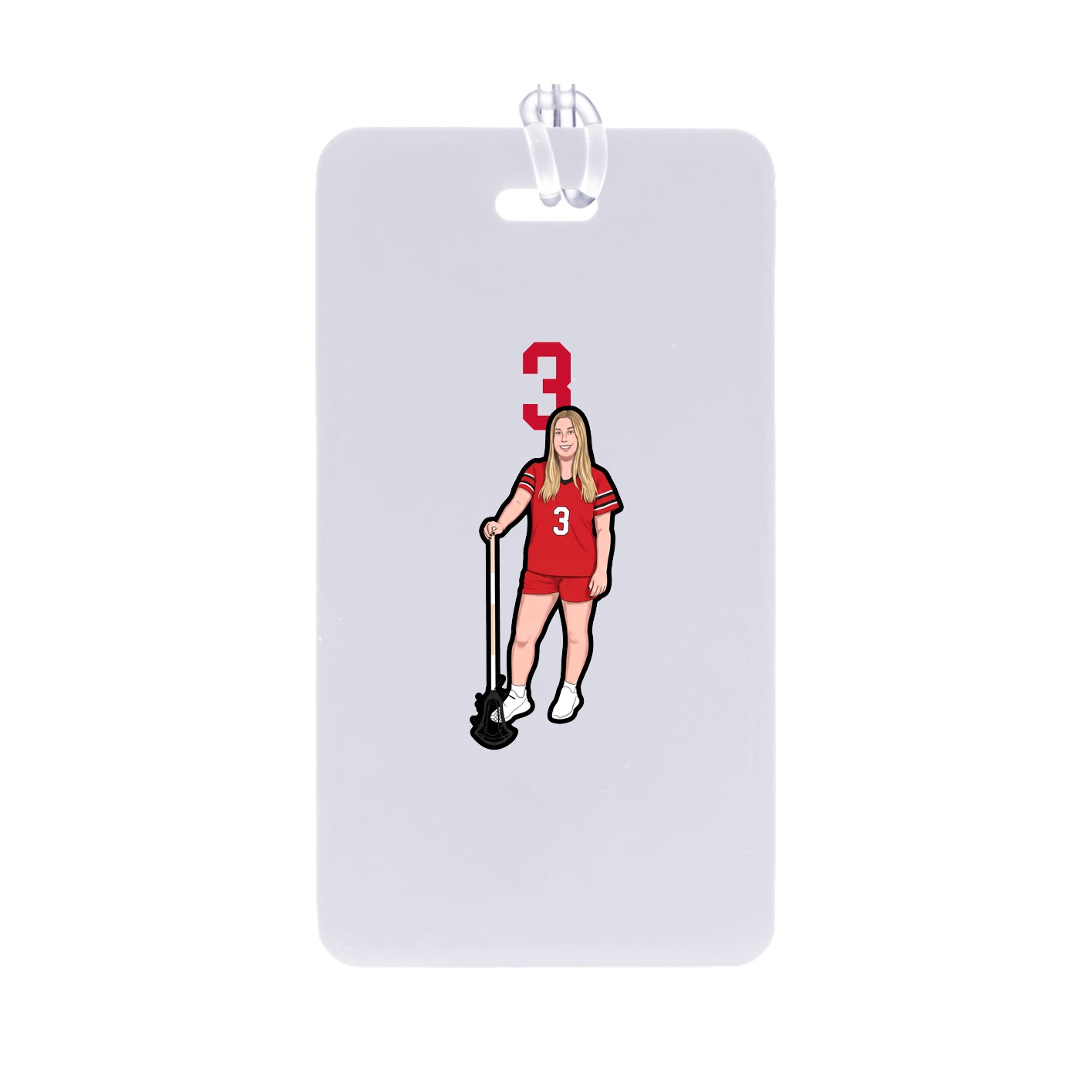 Bag Tag — Number Top in Classic
