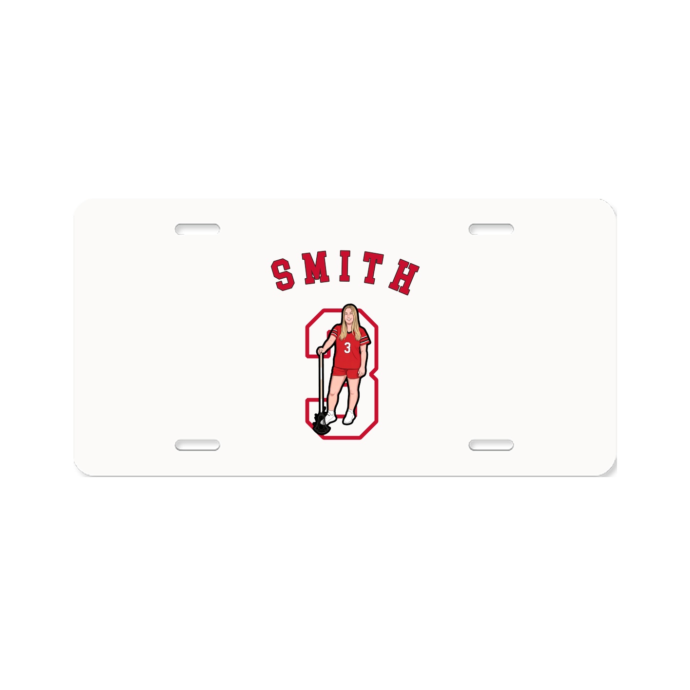 License Plate — Shirsey Arch in Classic
