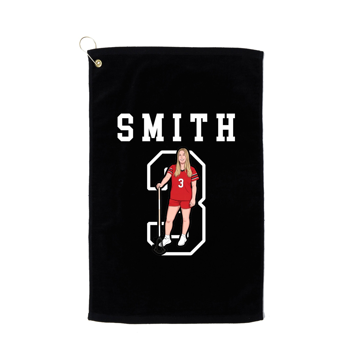 Golf Towel — Shirsey in Black