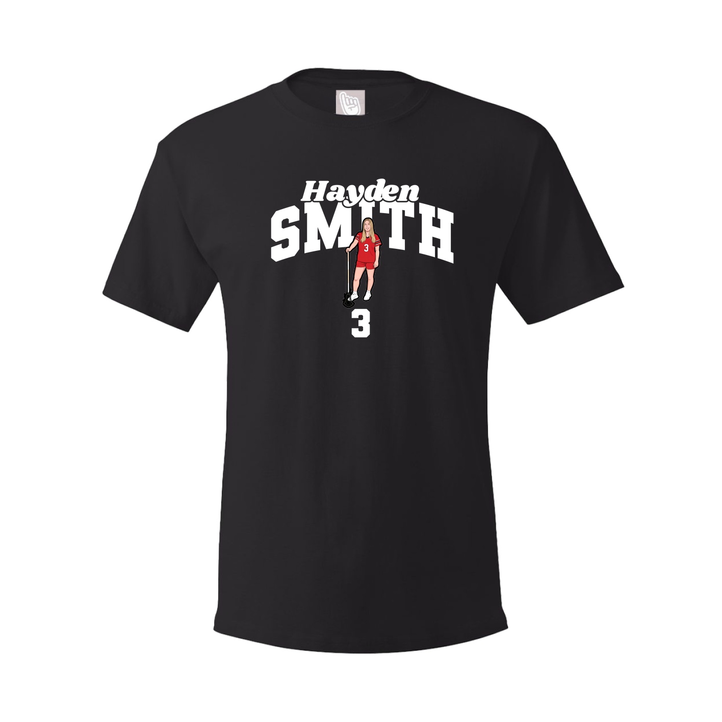 Youth Tee — Signature Arch in Black