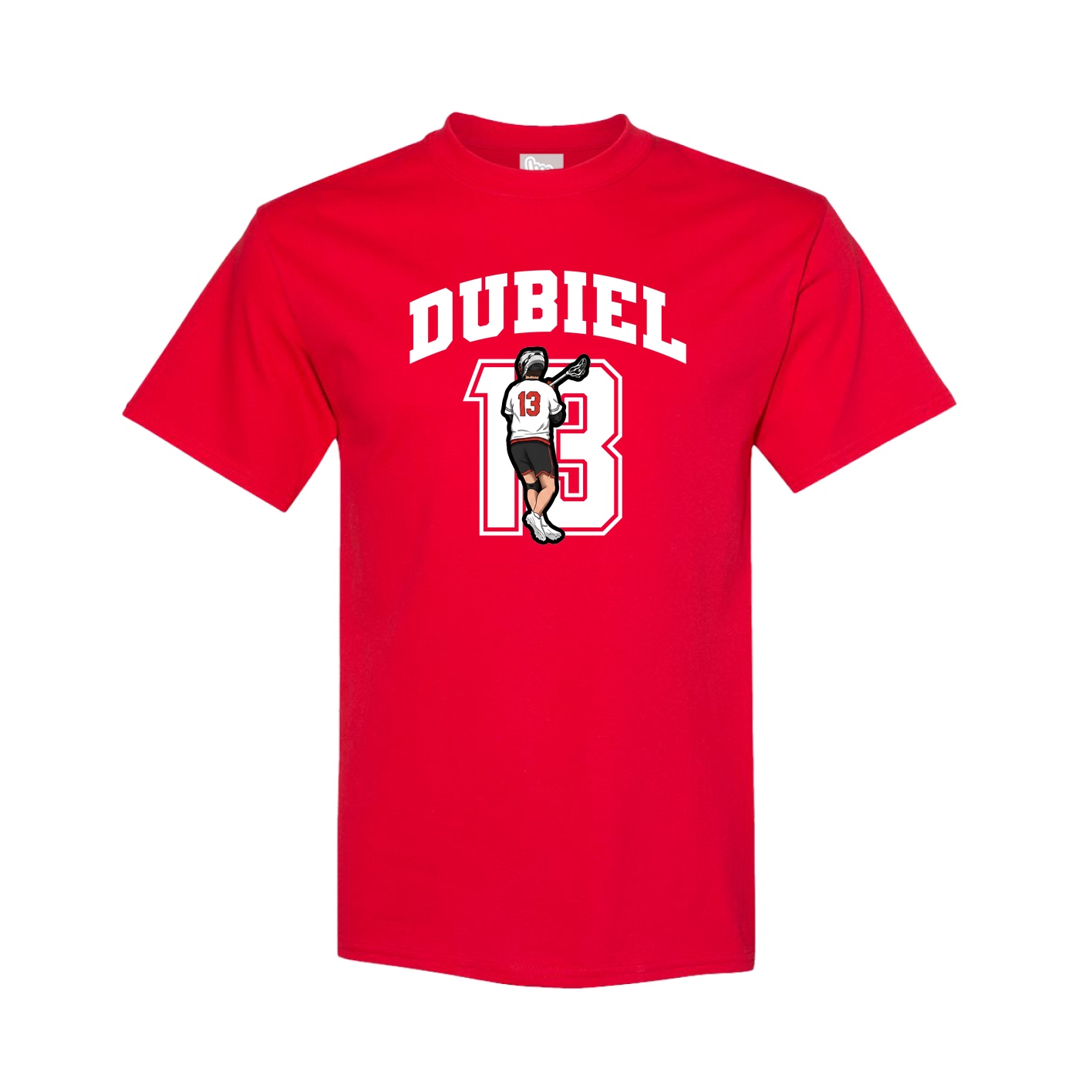 Youth Tee — Number in Red