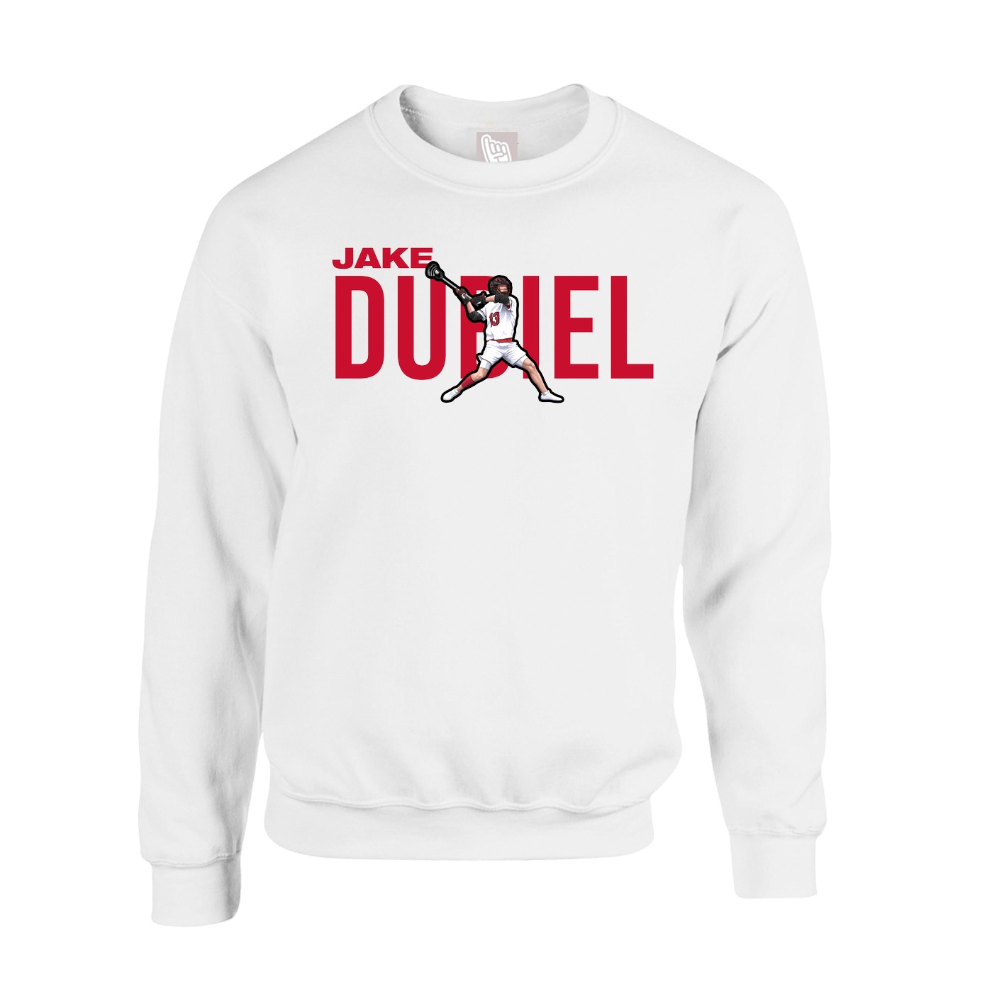 Fleece Crew — Player Name in White
