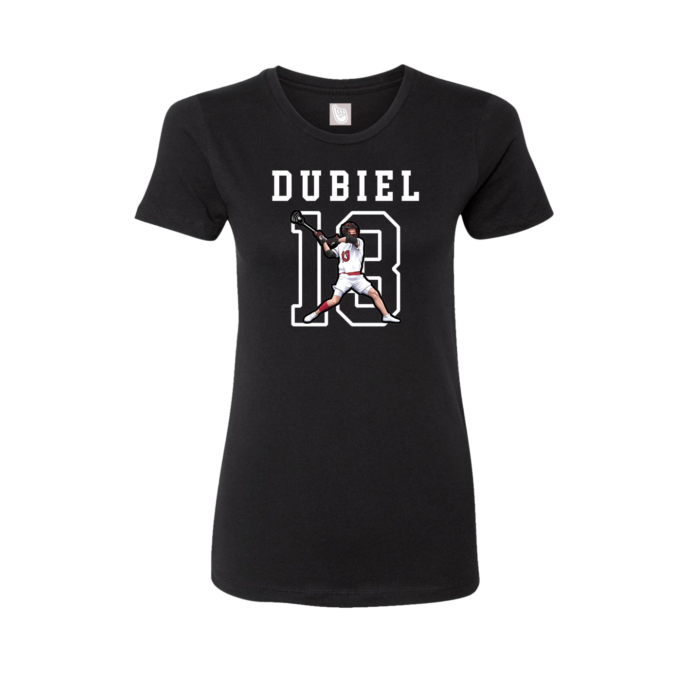 Fitted Women's Tee — Shirsey in Black