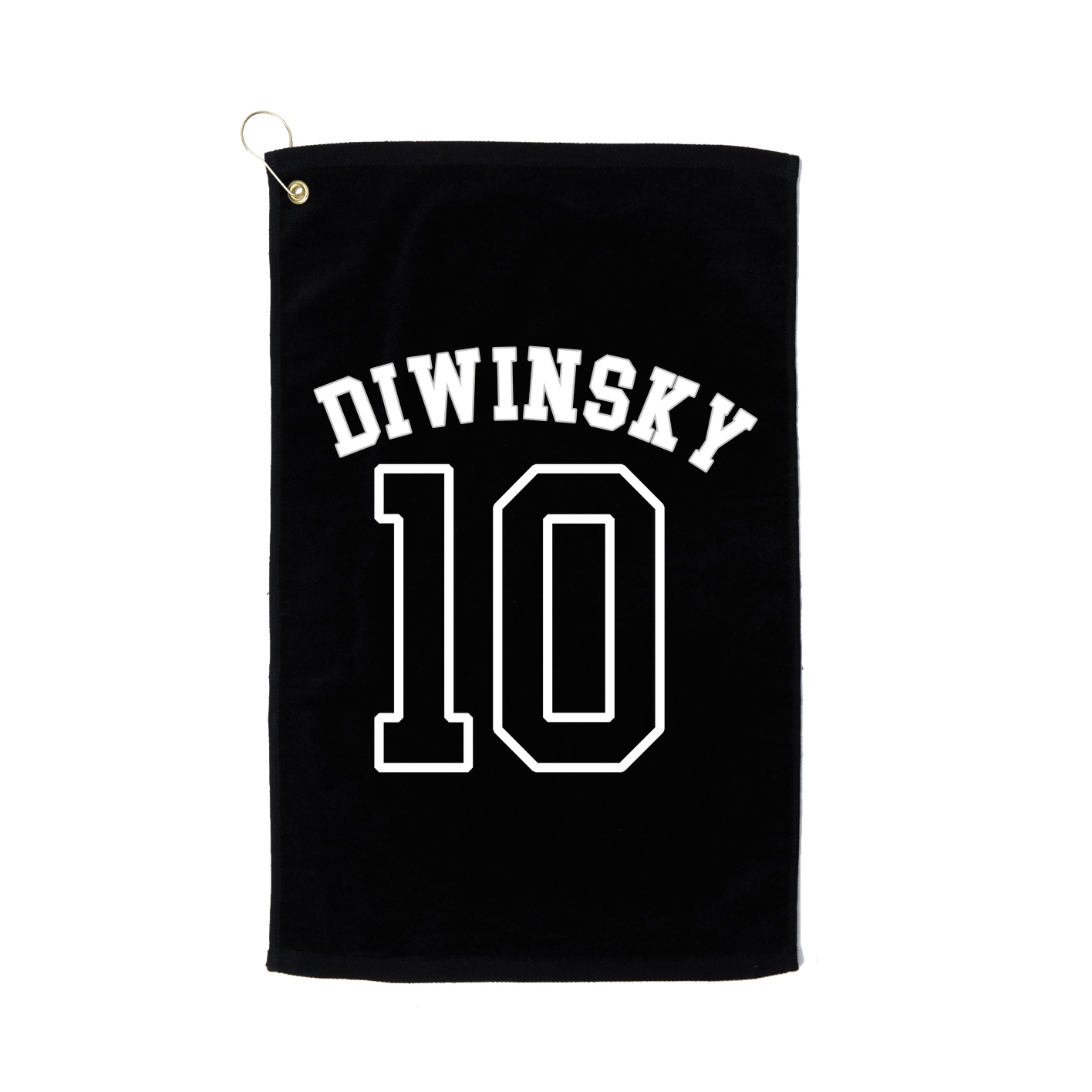 Golf Towel — Shirsey Arch in Black