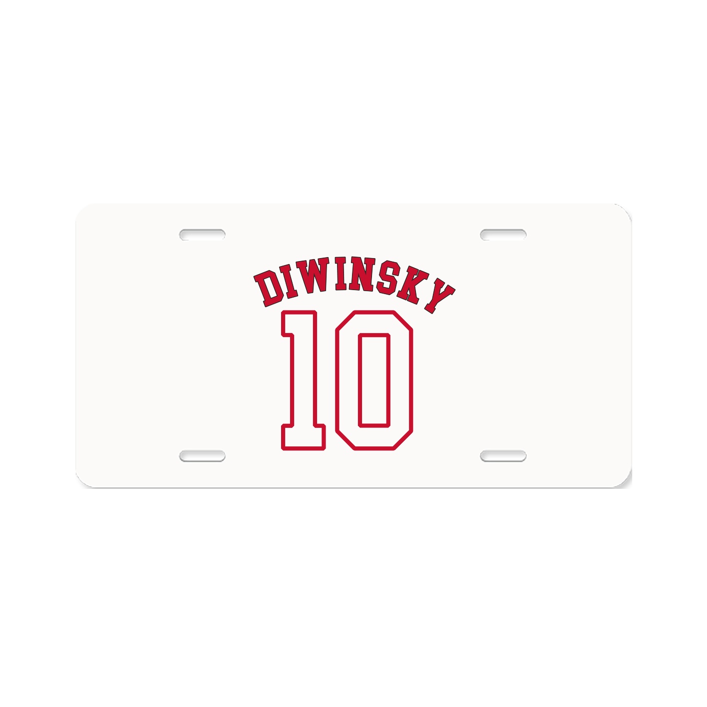 License Plate — Shirsey Arch in Classic