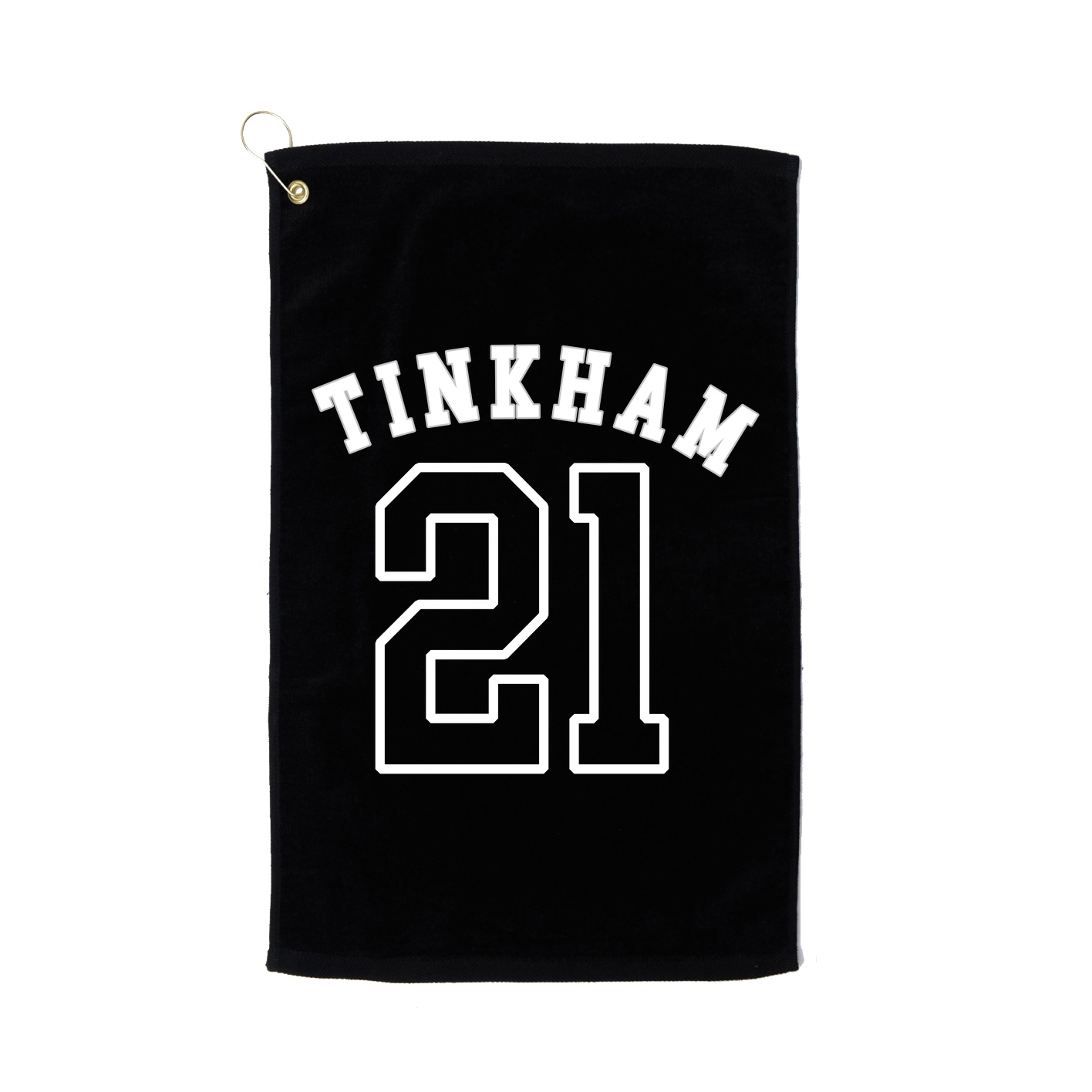 Golf Towel — Shirsey Arch in Black