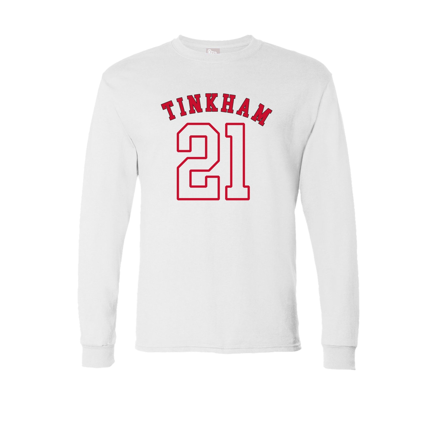 Long Sleeve Tee — Shirsey Arch in White