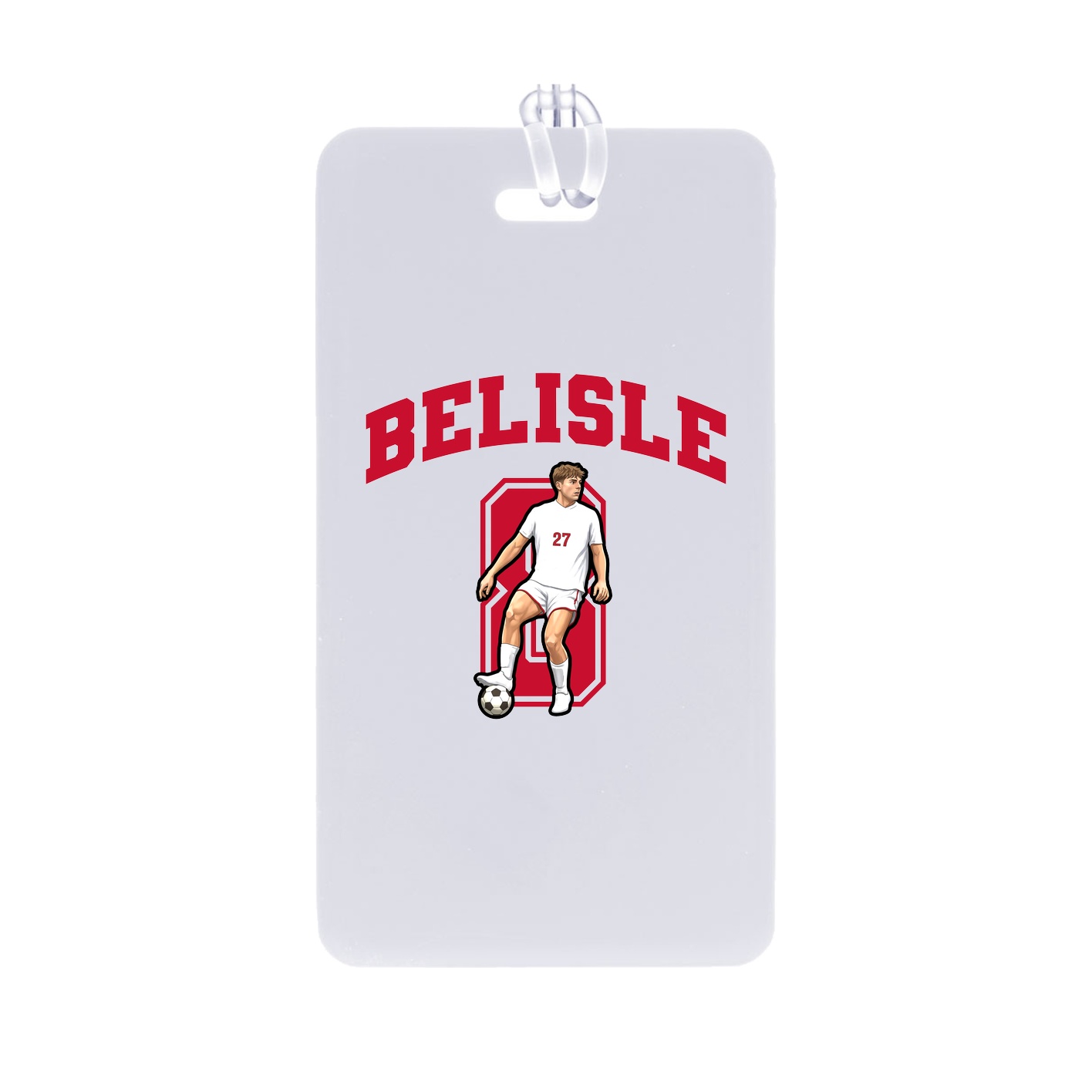 Bag Tag — Number in Classic