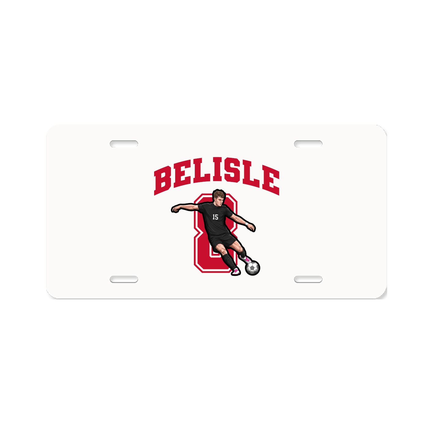 License Plate — Number in Classic