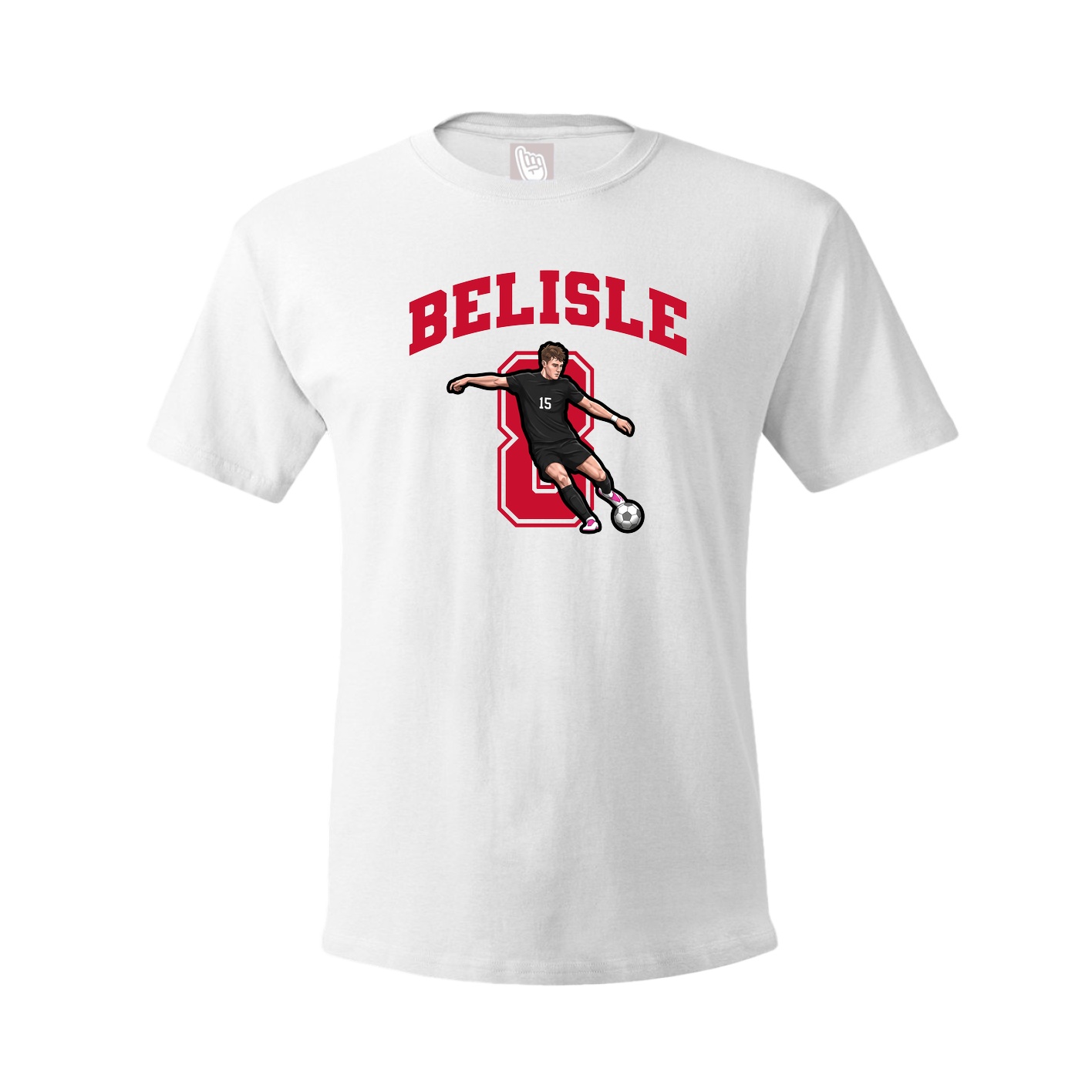 Tee — Number in White