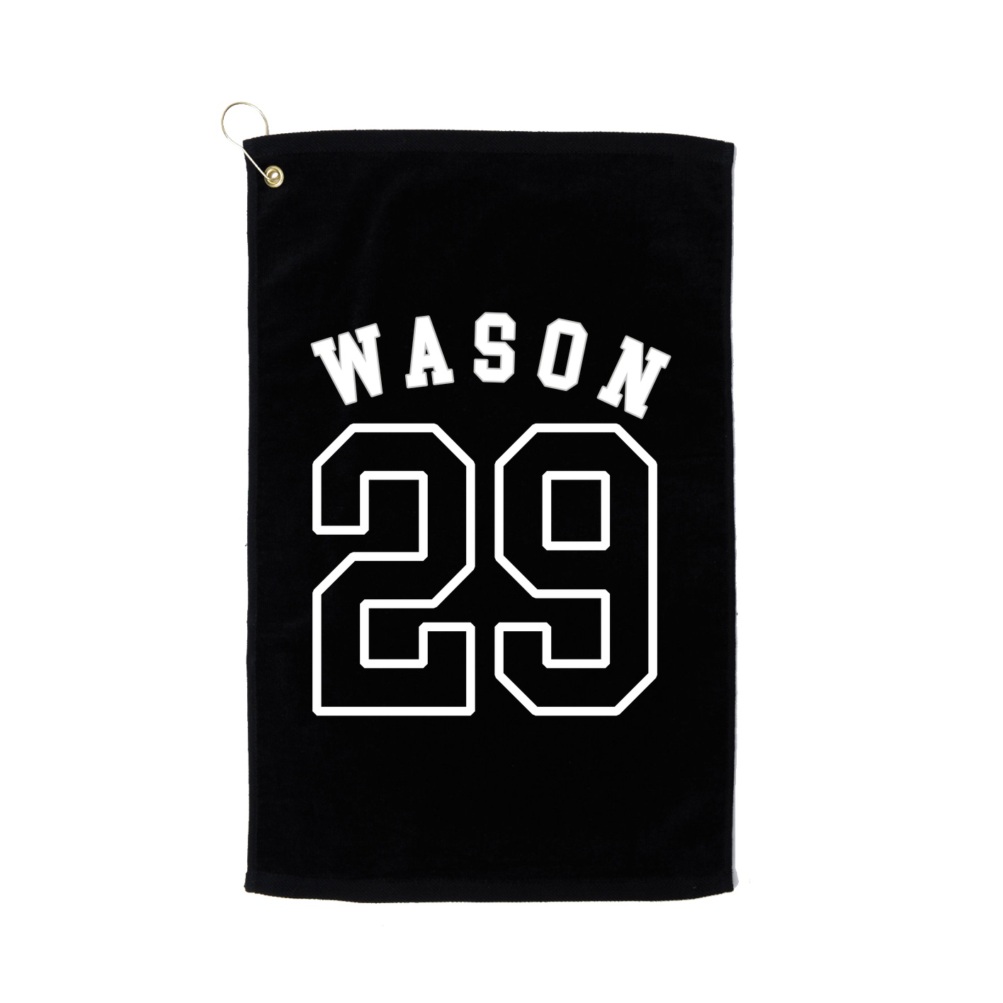 Golf Towel — Shirsey Arch in Black