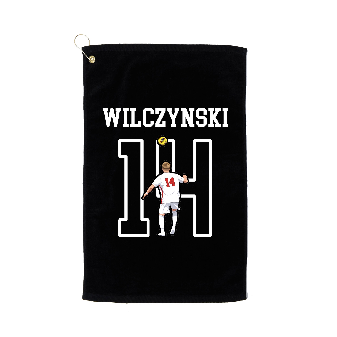 Golf Towel — Shirsey in Black
