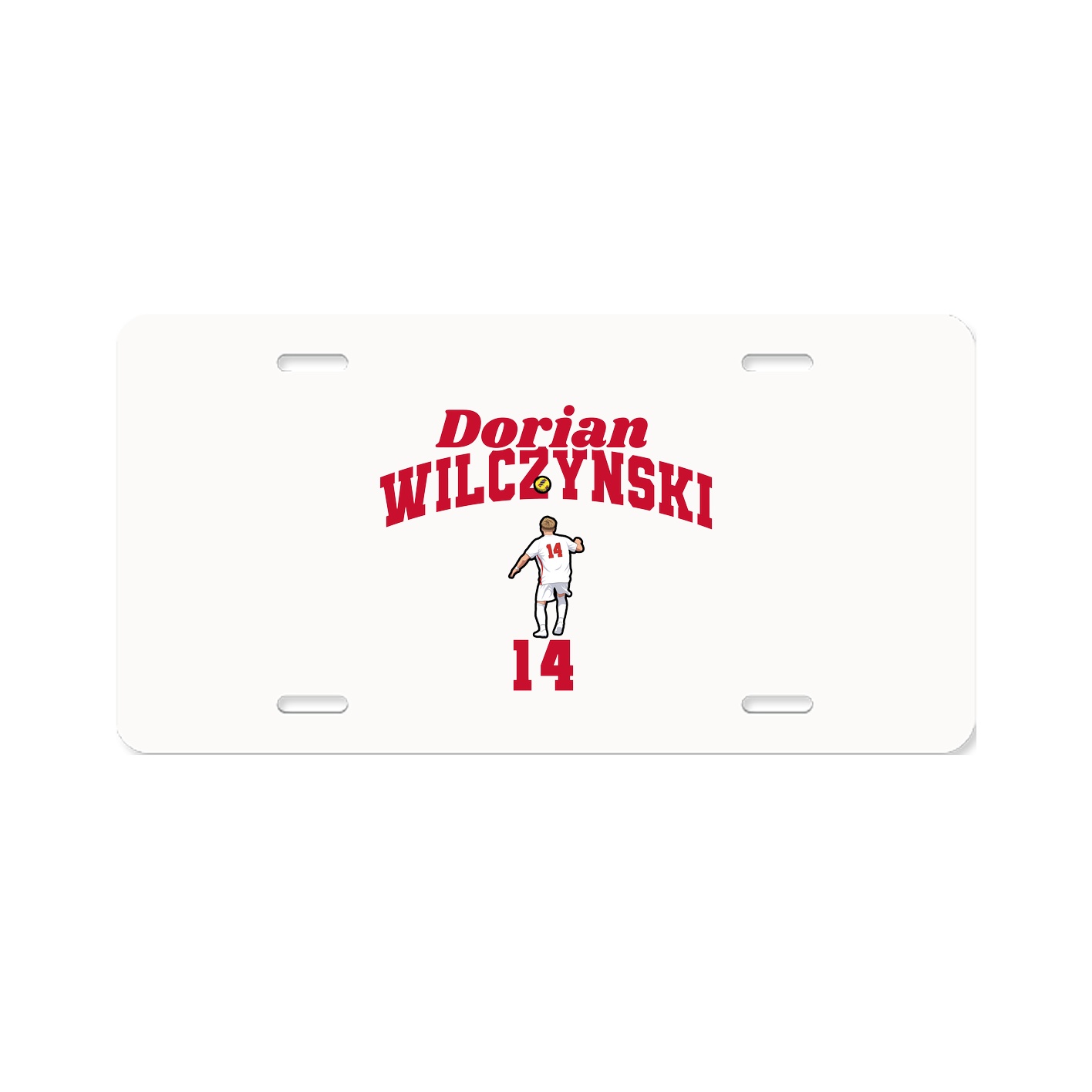License Plate — Signature Arch in Classic