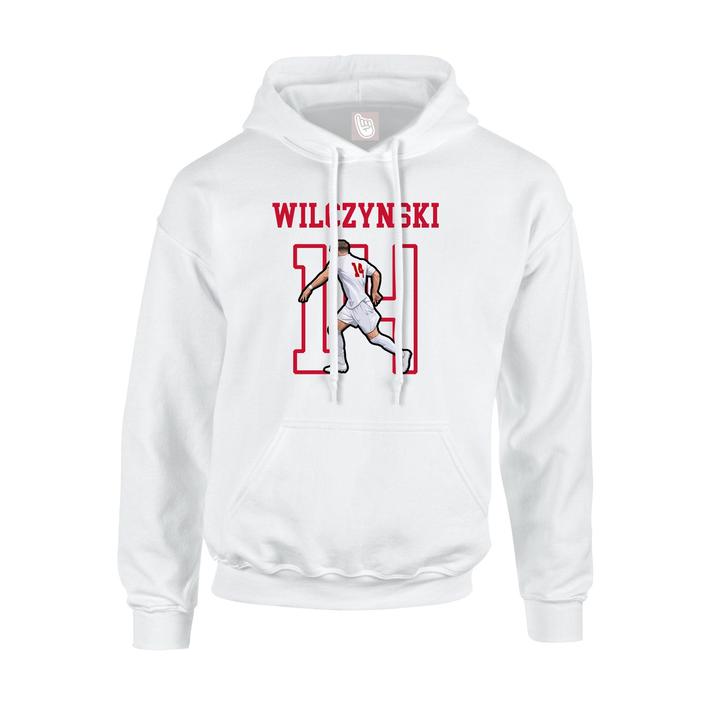 Hoodie — Shirsey in White