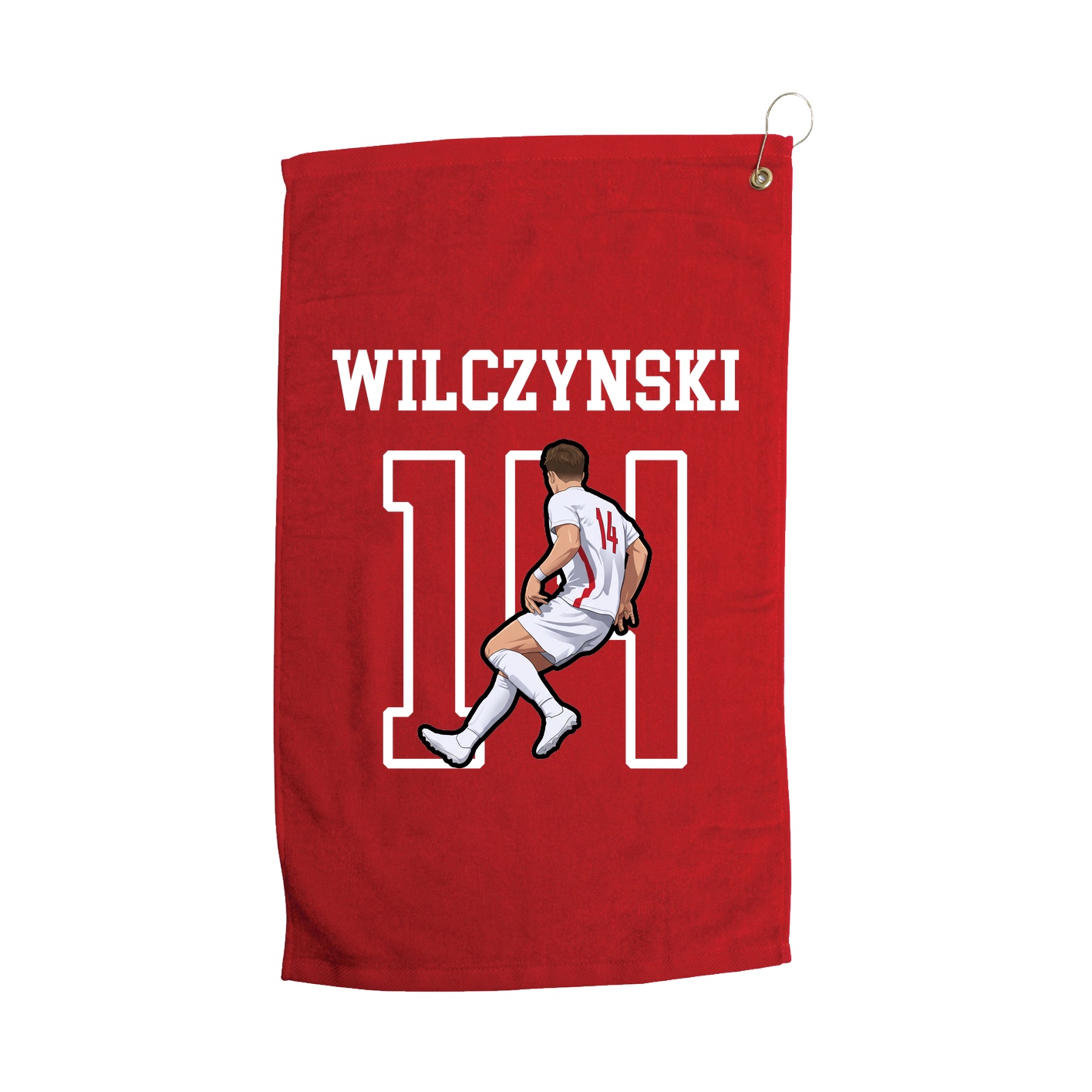 Golf Towel — Shirsey in Red