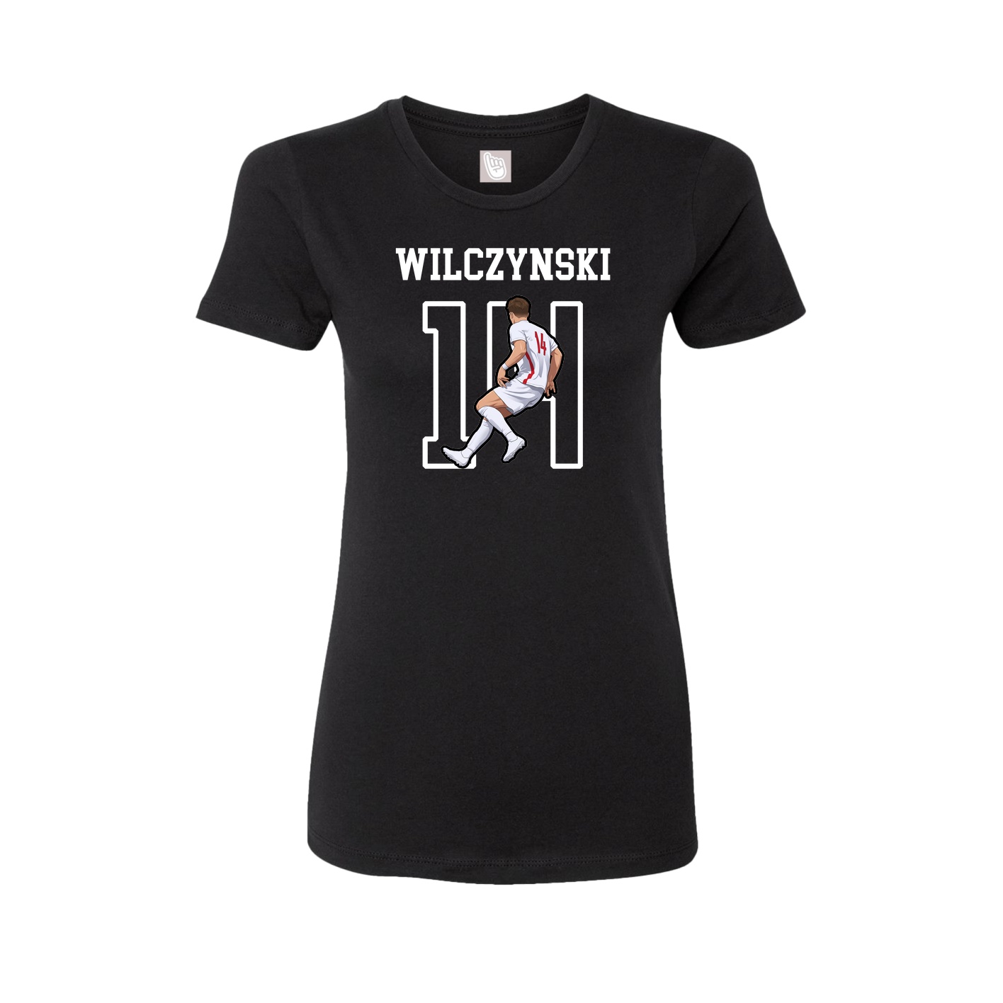 Fitted Women's Tee — Shirsey in Black