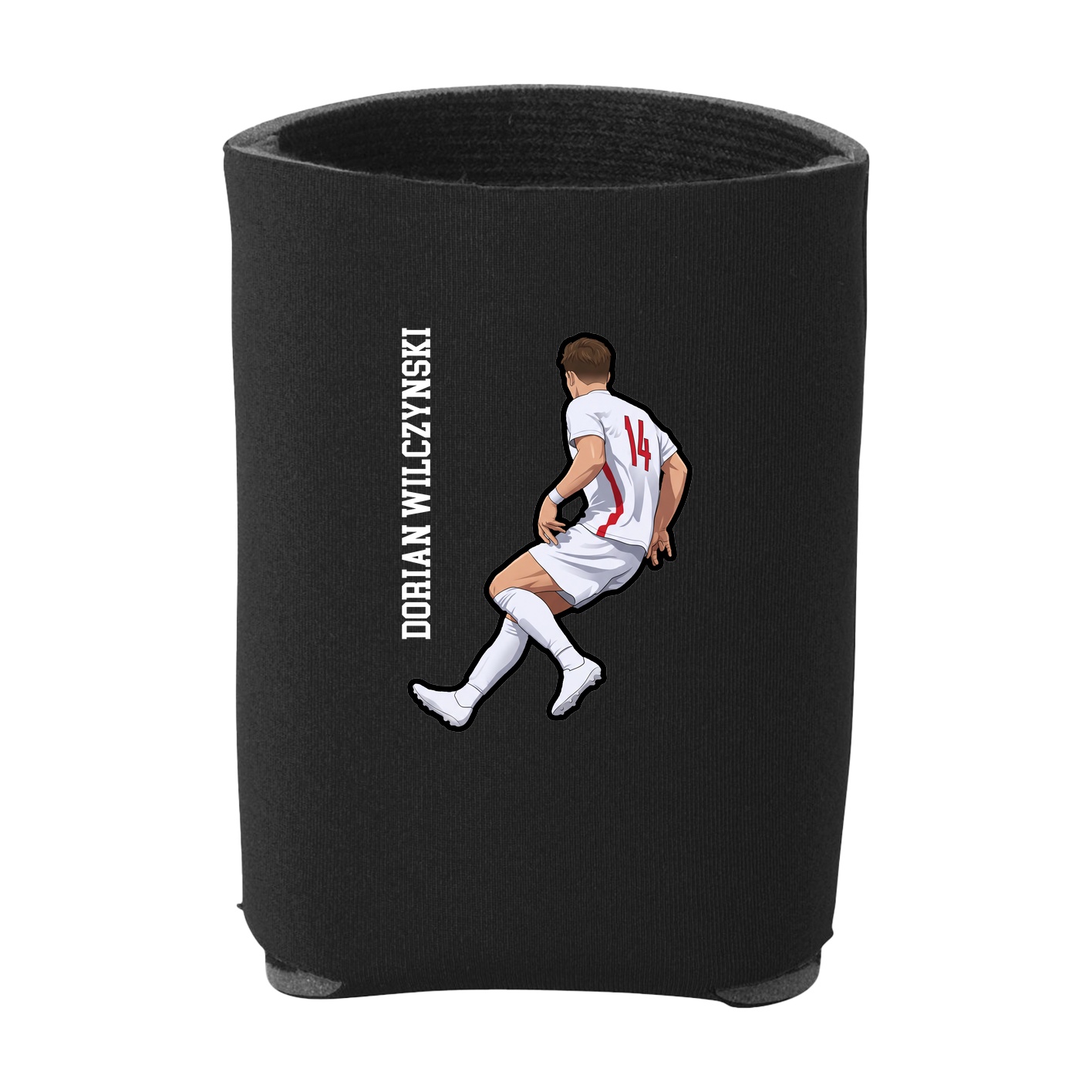 Can Holder — Name Vertical in Black