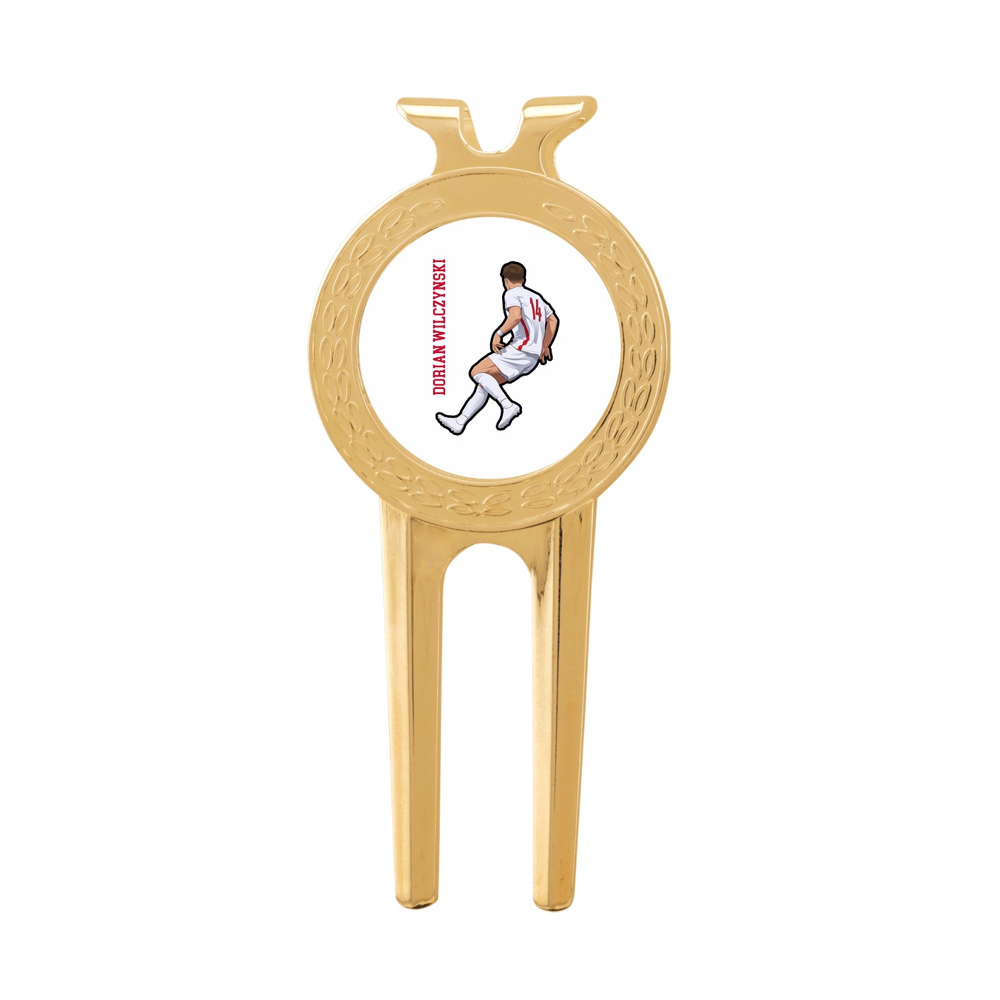 Divot Tool with Ball Marker — Name Vertical in Classic