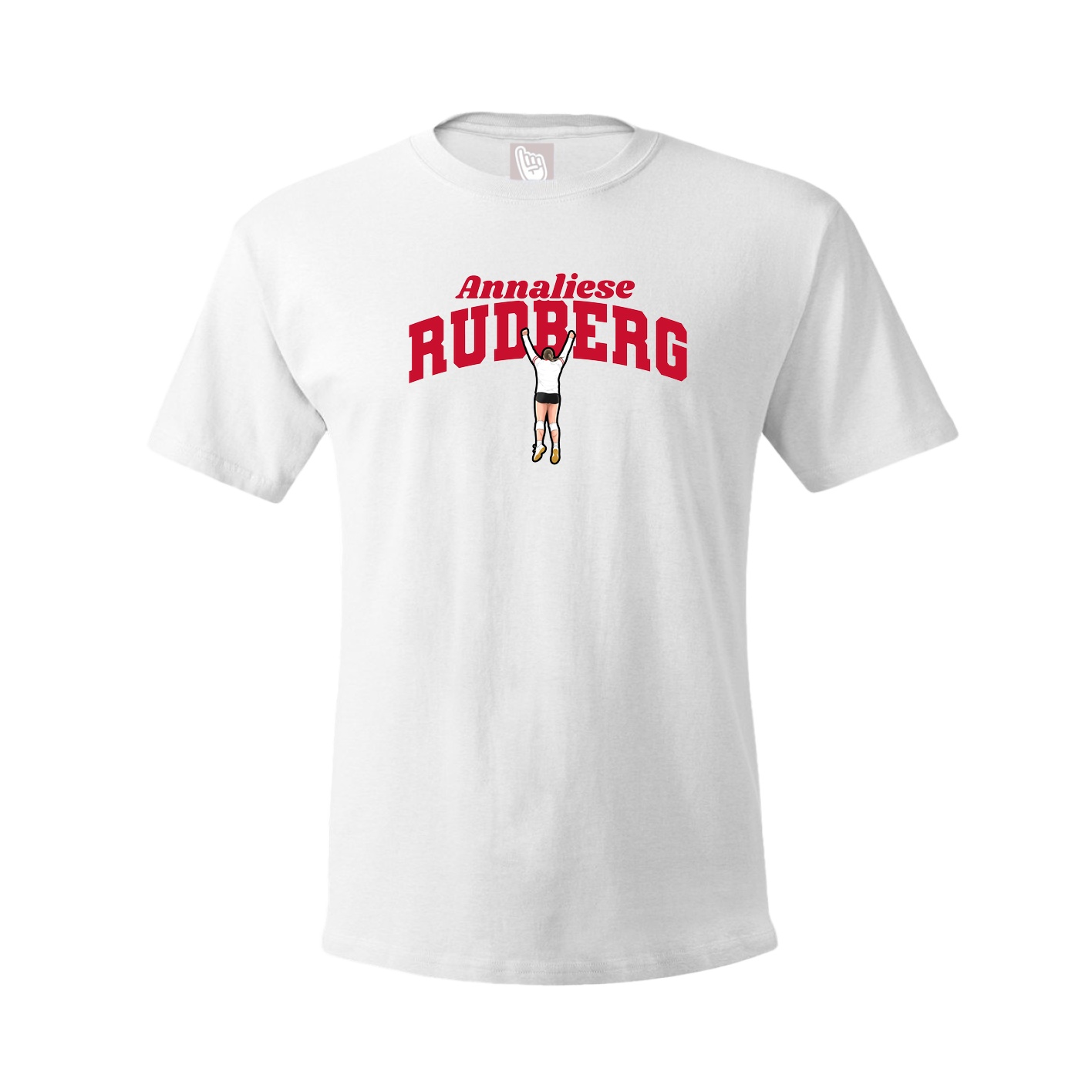 Youth Tee — Signature Arch in White
