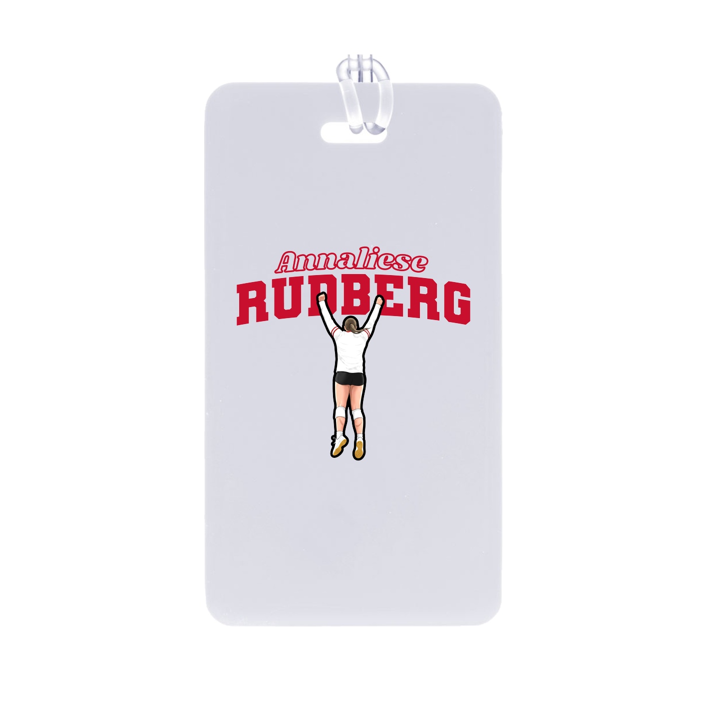 Bag Tag — Name Arch in Classic