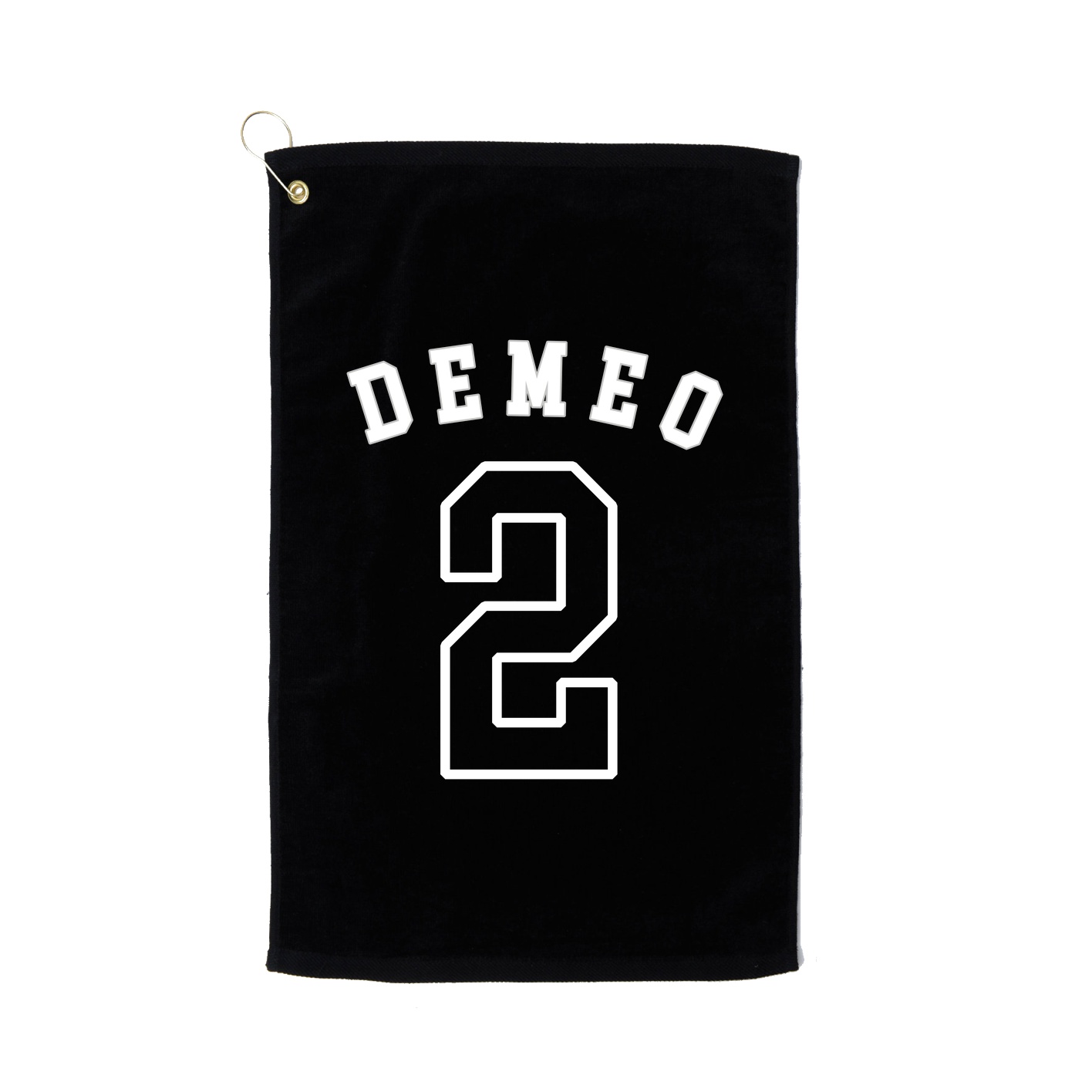 Golf Towel — Shirsey Arch in Black