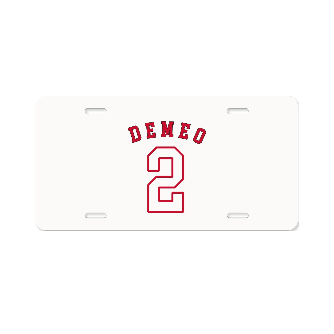 License Plate — Shirsey Arch in Classic