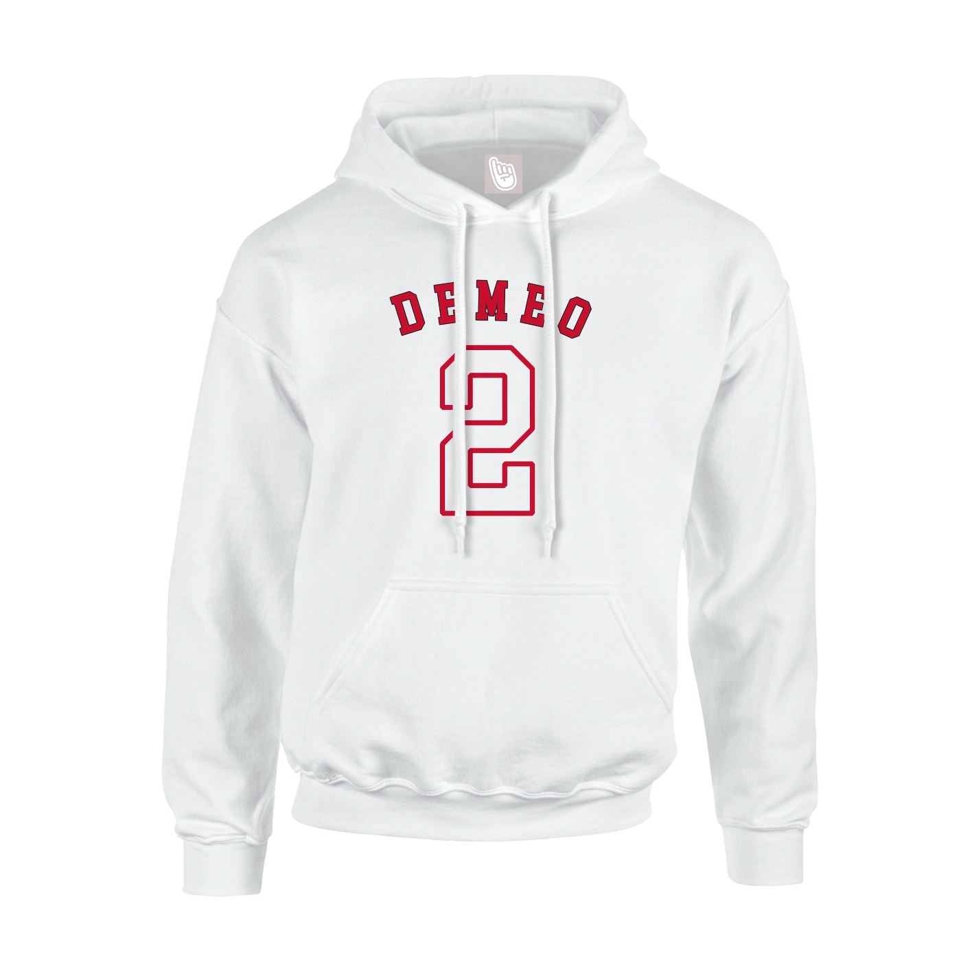 Hoodie — Shirsey Arch in White