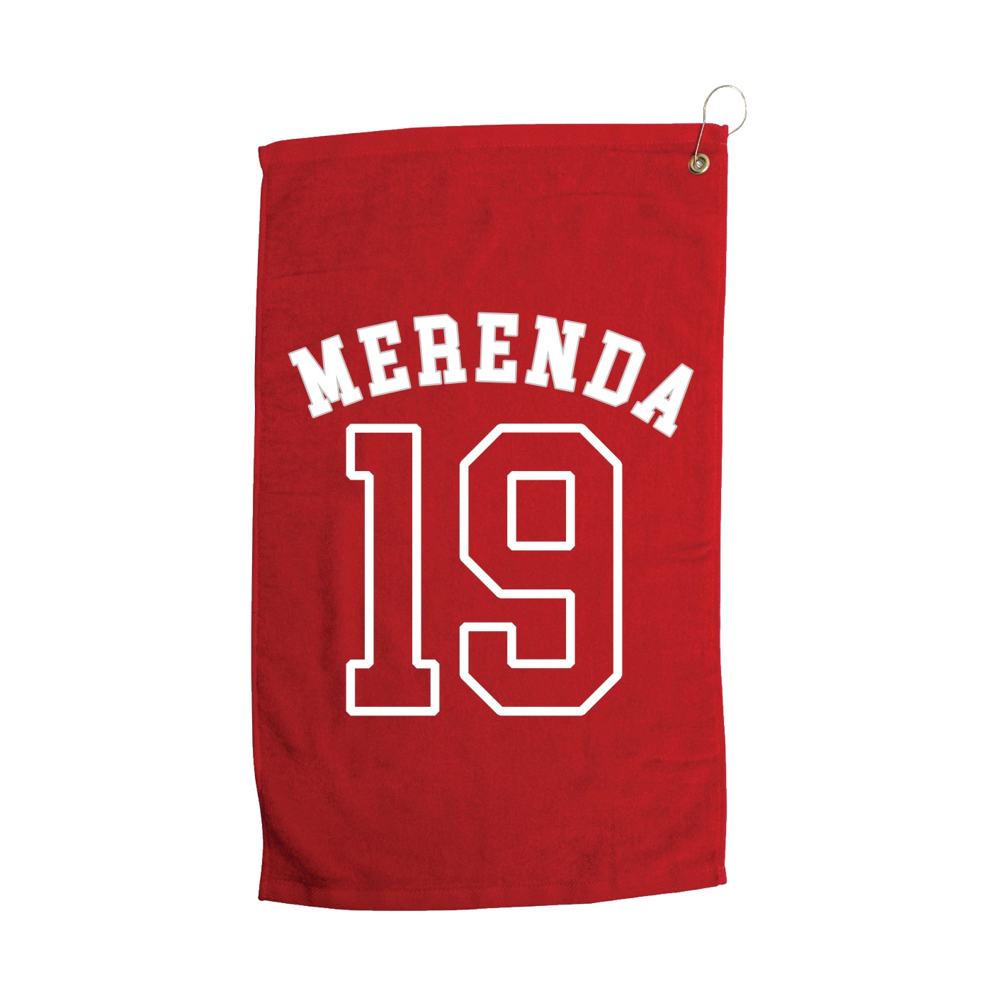 Golf Towel — Shirsey Arch in Red