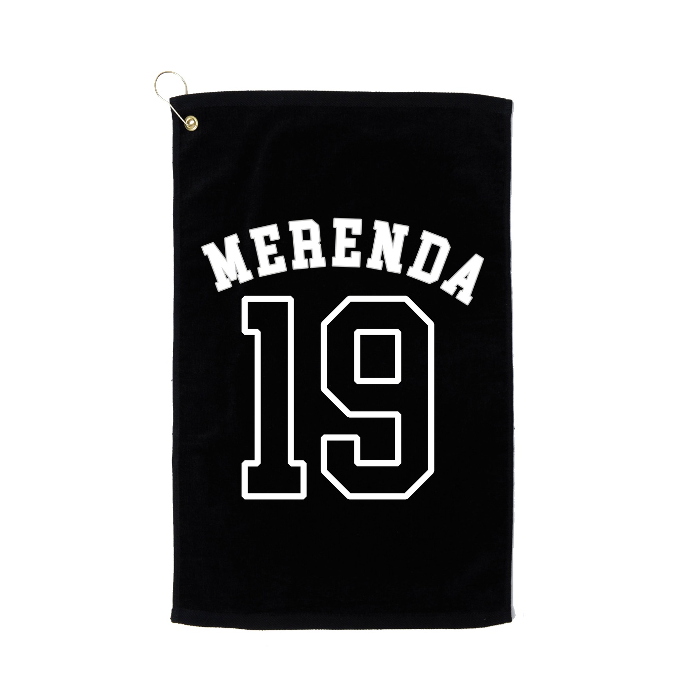 Golf Towel — Shirsey Arch in Black